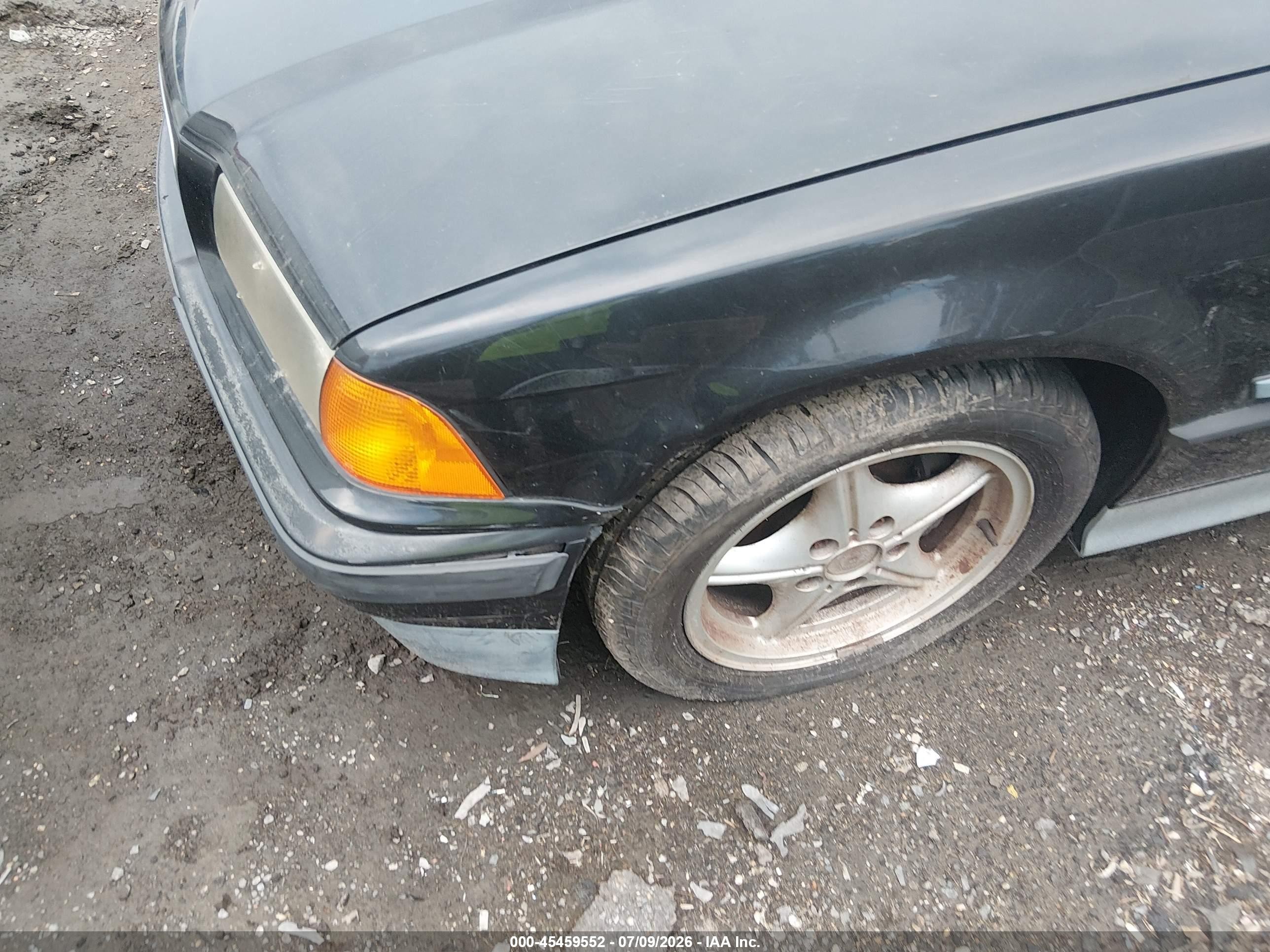 1994 Bmw 325 Is Black vin: WBABF3328REF48091