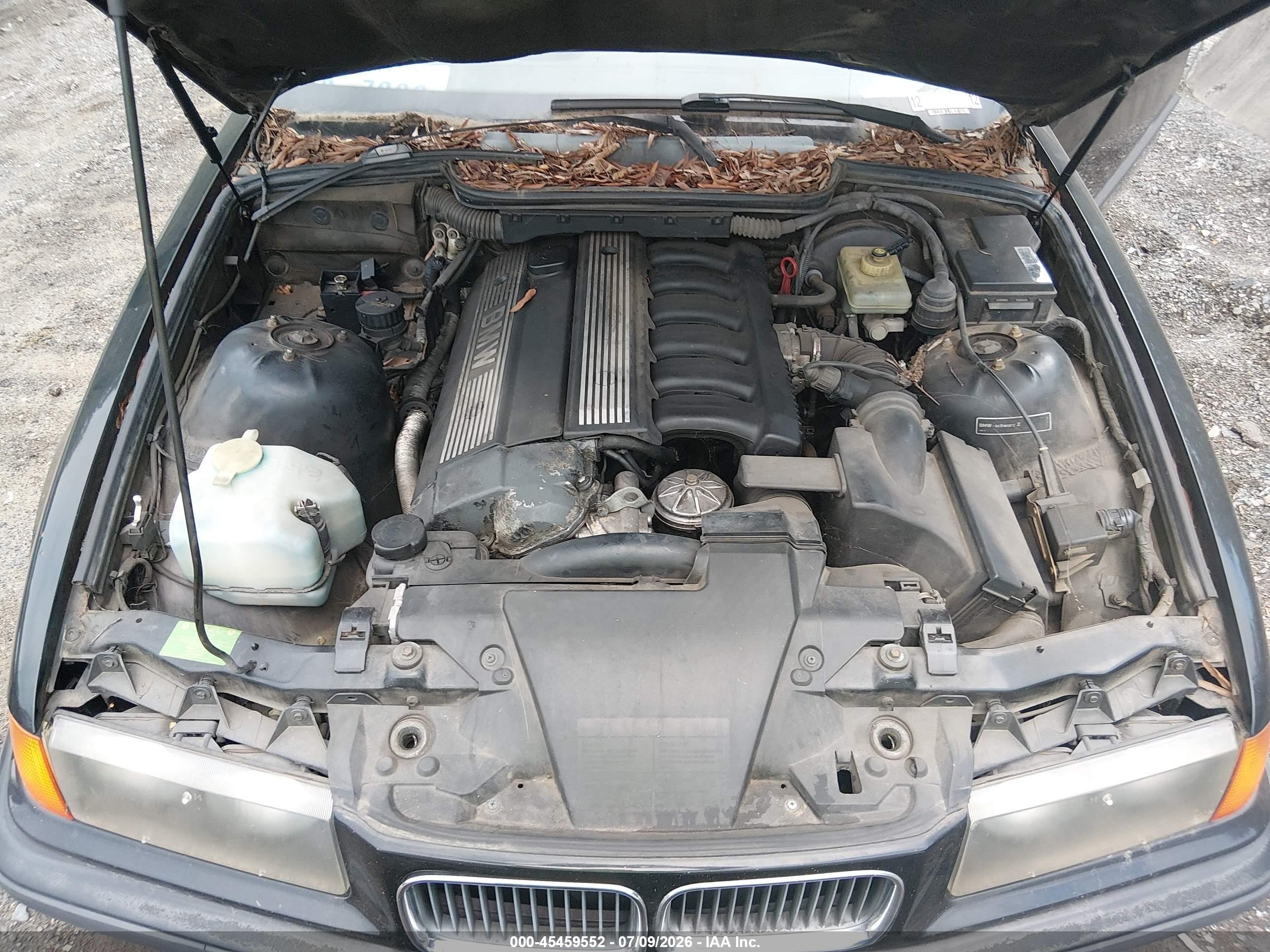 1994 Bmw 325 Is Black vin: WBABF3328REF48091