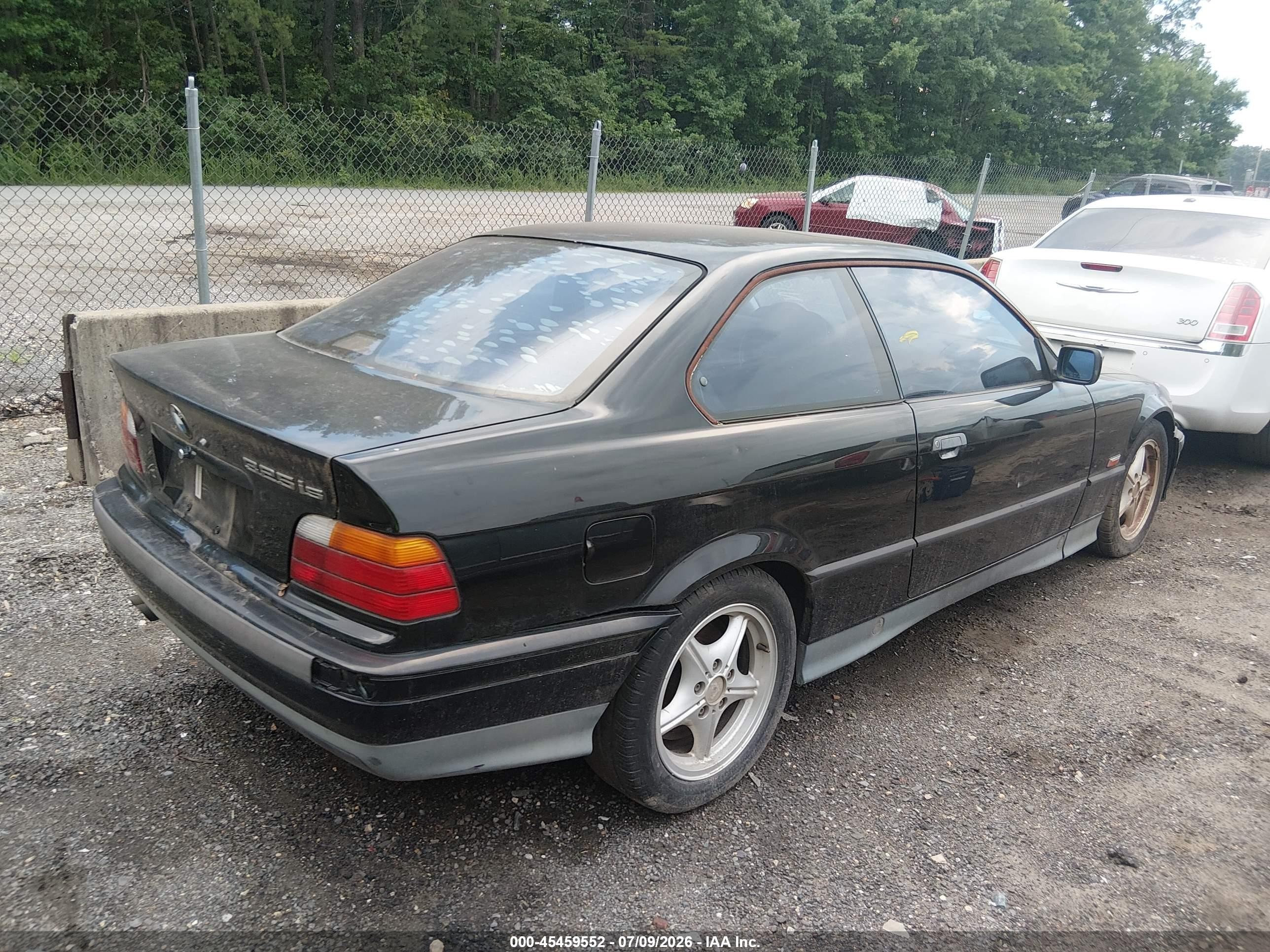 1994 Bmw 325 Is Black vin: WBABF3328REF48091