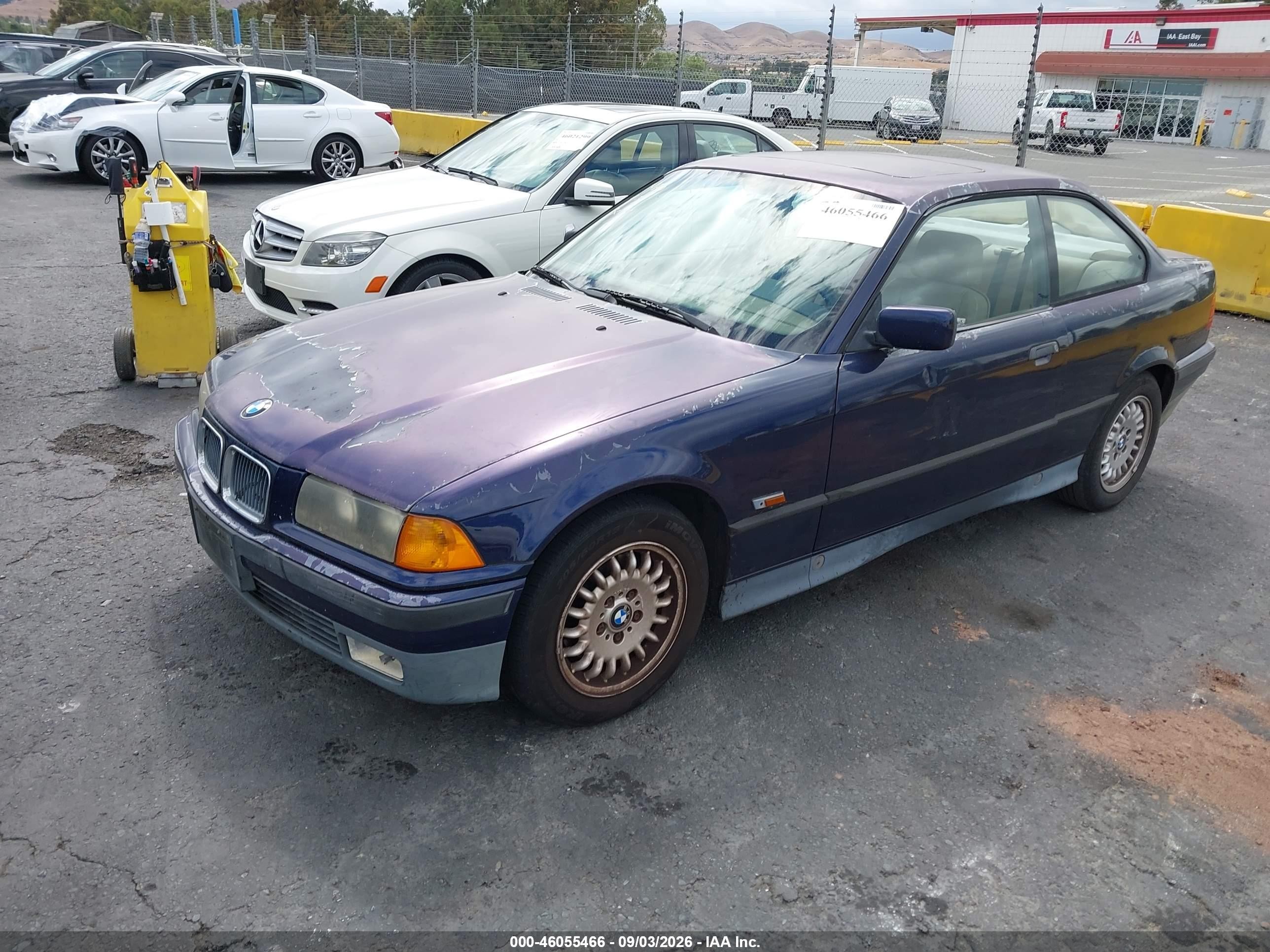 1995 Bmw 325 Is Blue vin: WBABF3328SEF49750
