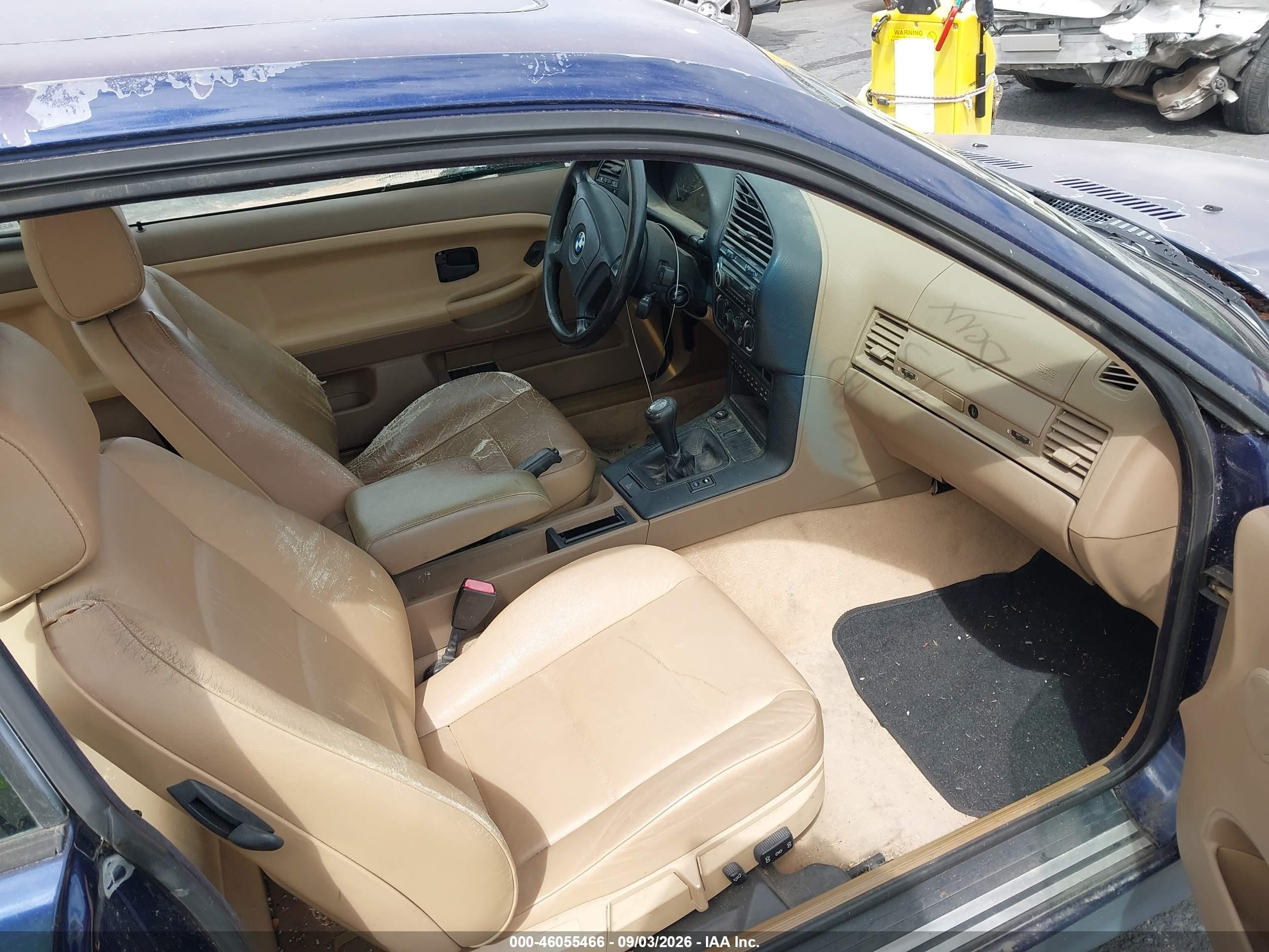 1995 Bmw 325 Is Blue vin: WBABF3328SEF49750