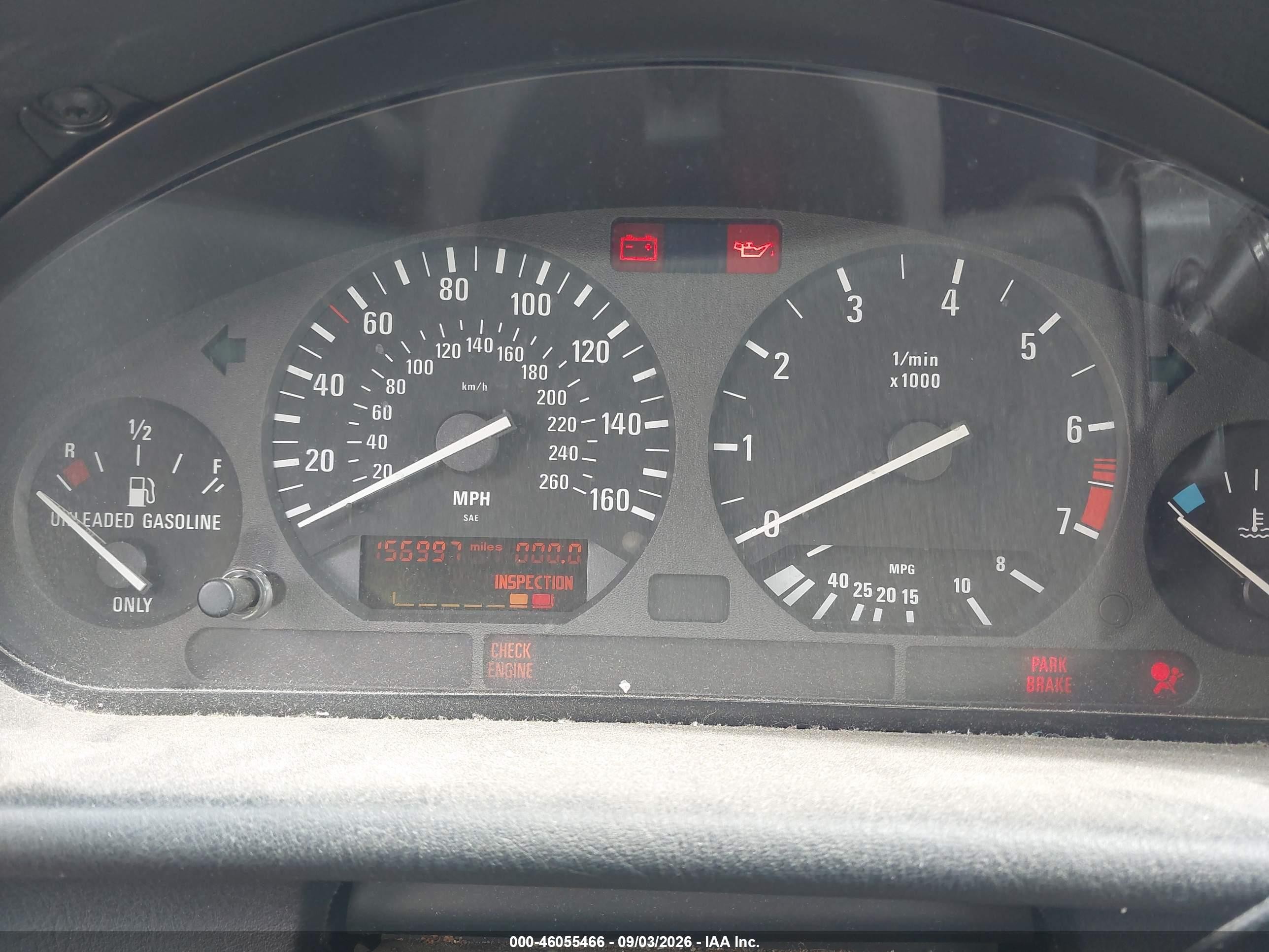 1995 Bmw 325 Is Blue vin: WBABF3328SEF49750