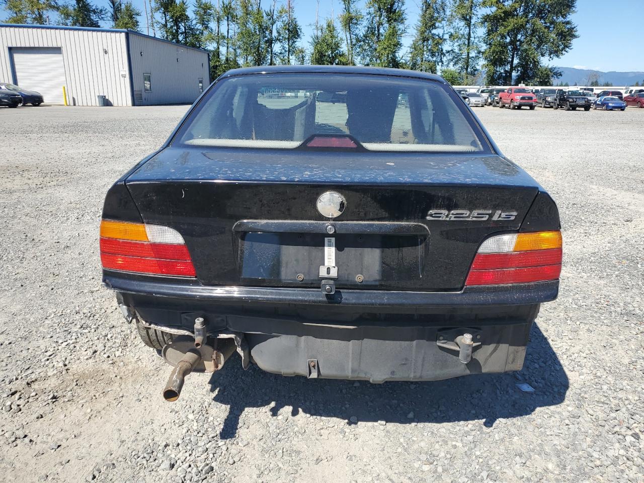 1994 Bmw 325 Is Черный vin: WBABF3329REF45989