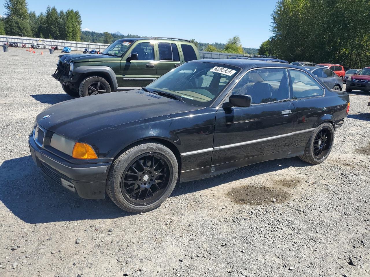 1994 Bmw 325 Is Черный vin: WBABF3329REF45989