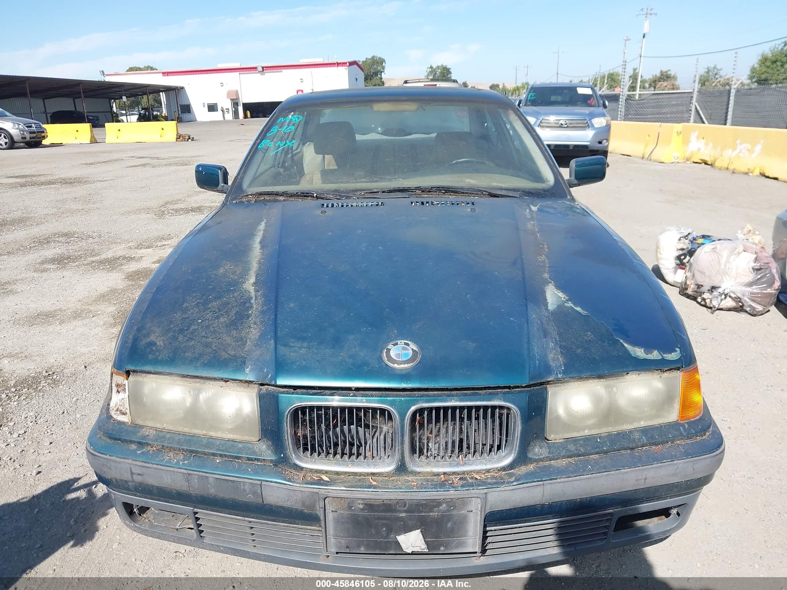 1995 Bmw 325 Is Automatic Green vin: WBABF432XSEK16145