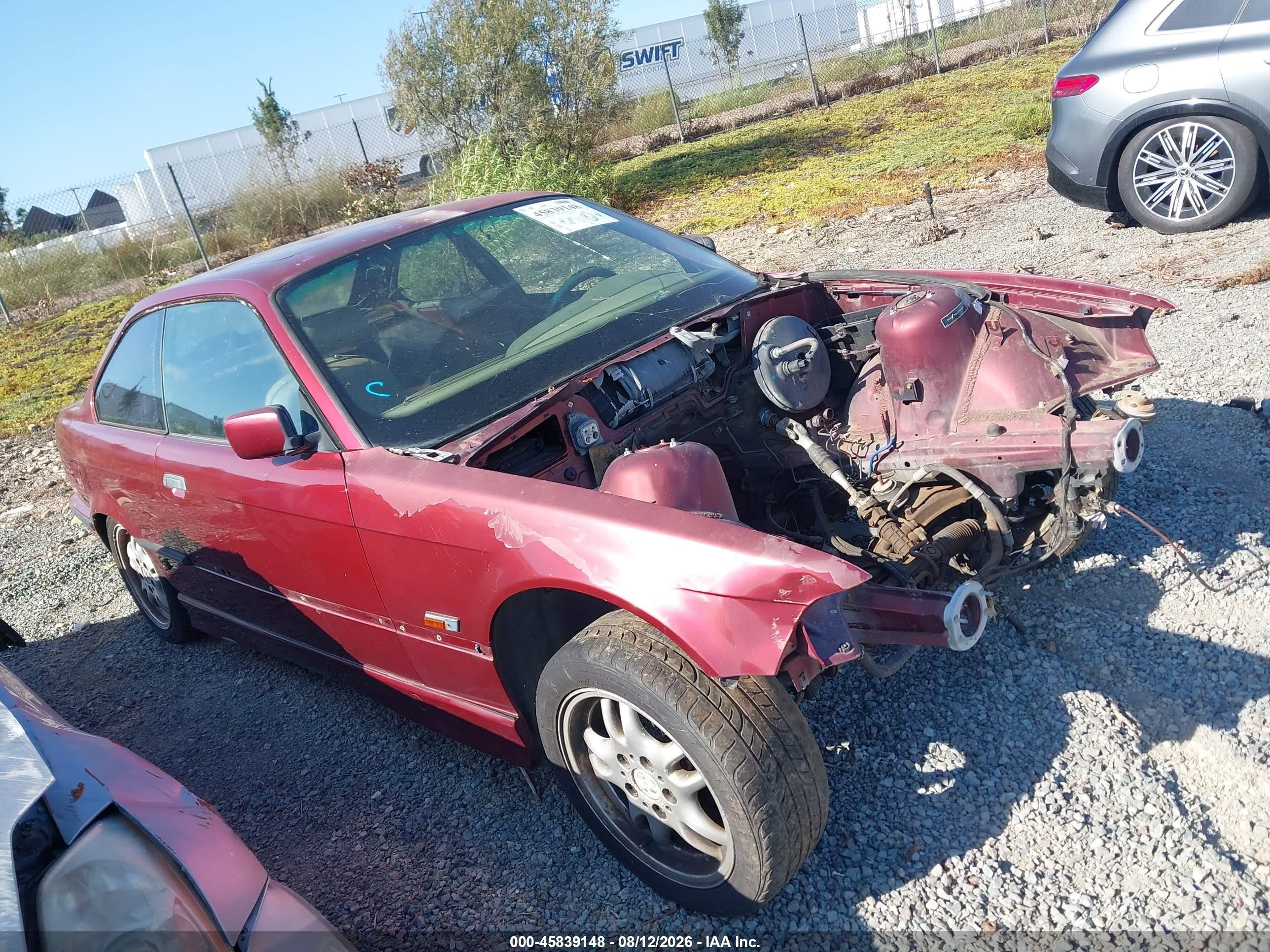 1996 Bmw 328 Is Pink vin: WBABG1324TET00667