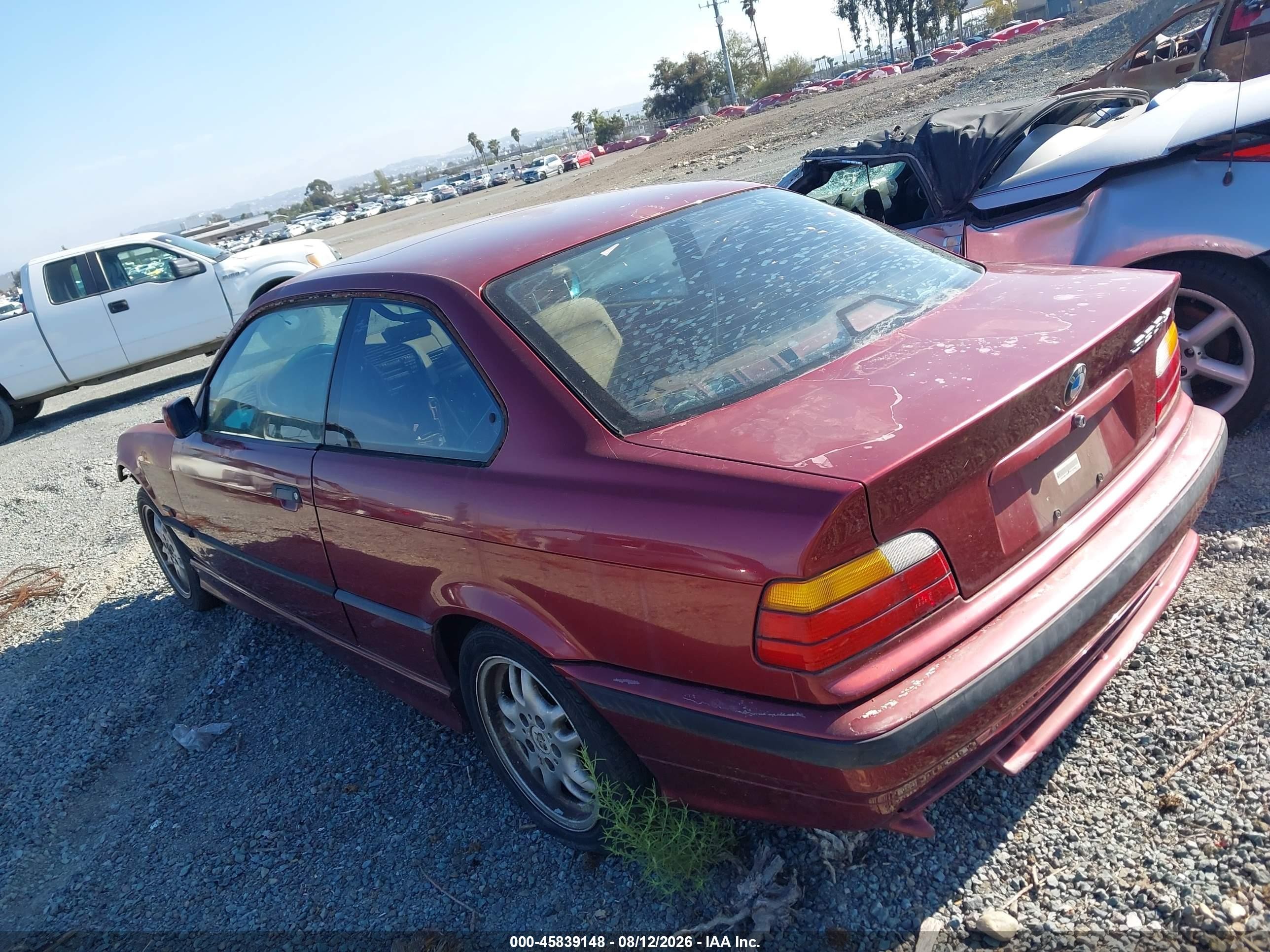 1996 Bmw 328 Is Pink vin: WBABG1324TET00667