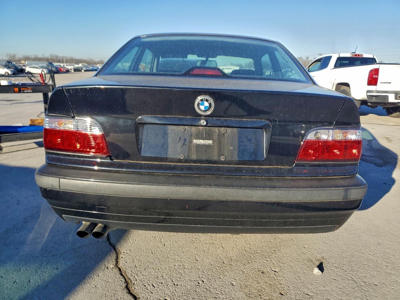 1997 Bmw 328 Is Black vin: WBABG1328VET04983