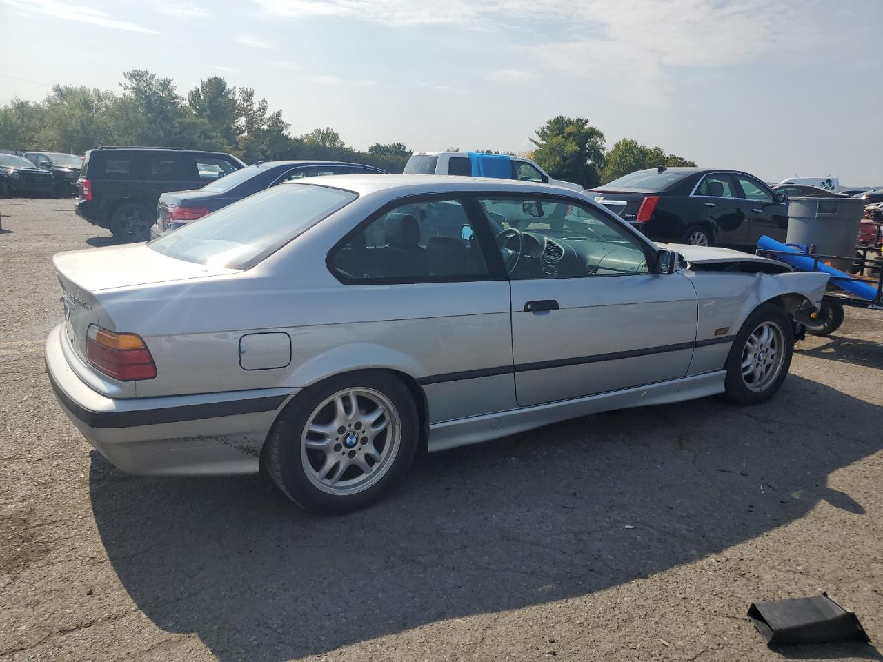 1996 Bmw 328 Is Silver vin: WBABG132XTET02469