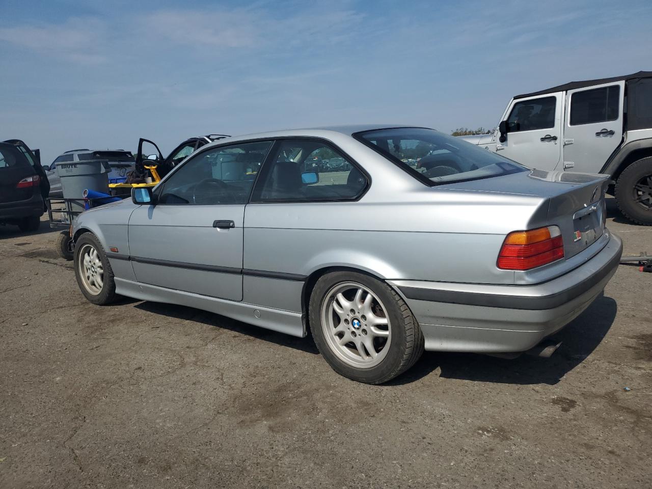 1996 Bmw 328 Is Silver vin: WBABG132XTET02469
