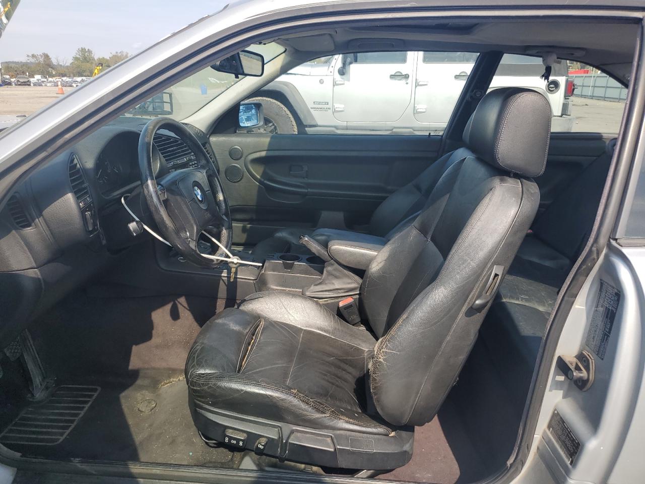 1996 Bmw 328 Is Silver vin: WBABG132XTET02469