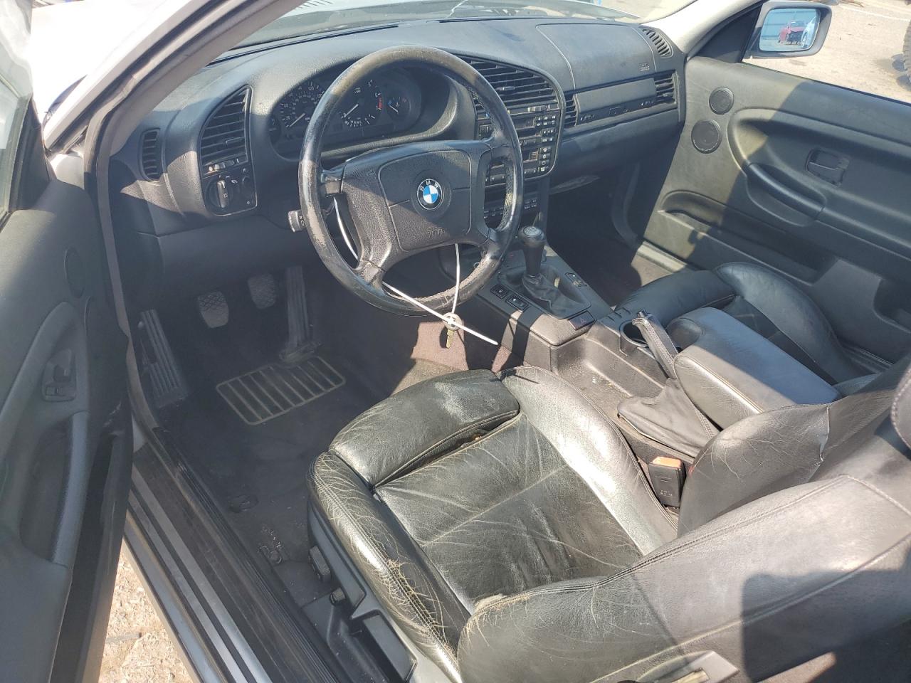 1996 Bmw 328 Is Silver vin: WBABG132XTET02469