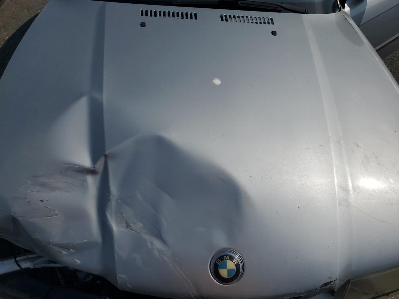 1996 Bmw 328 Is Silver vin: WBABG132XTET02469