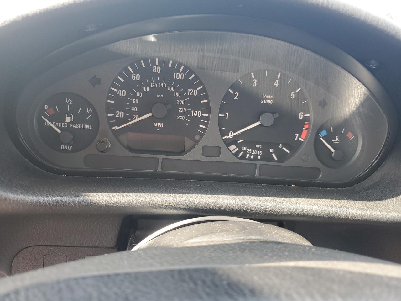 1996 Bmw 328 Is Silver vin: WBABG132XTET02469