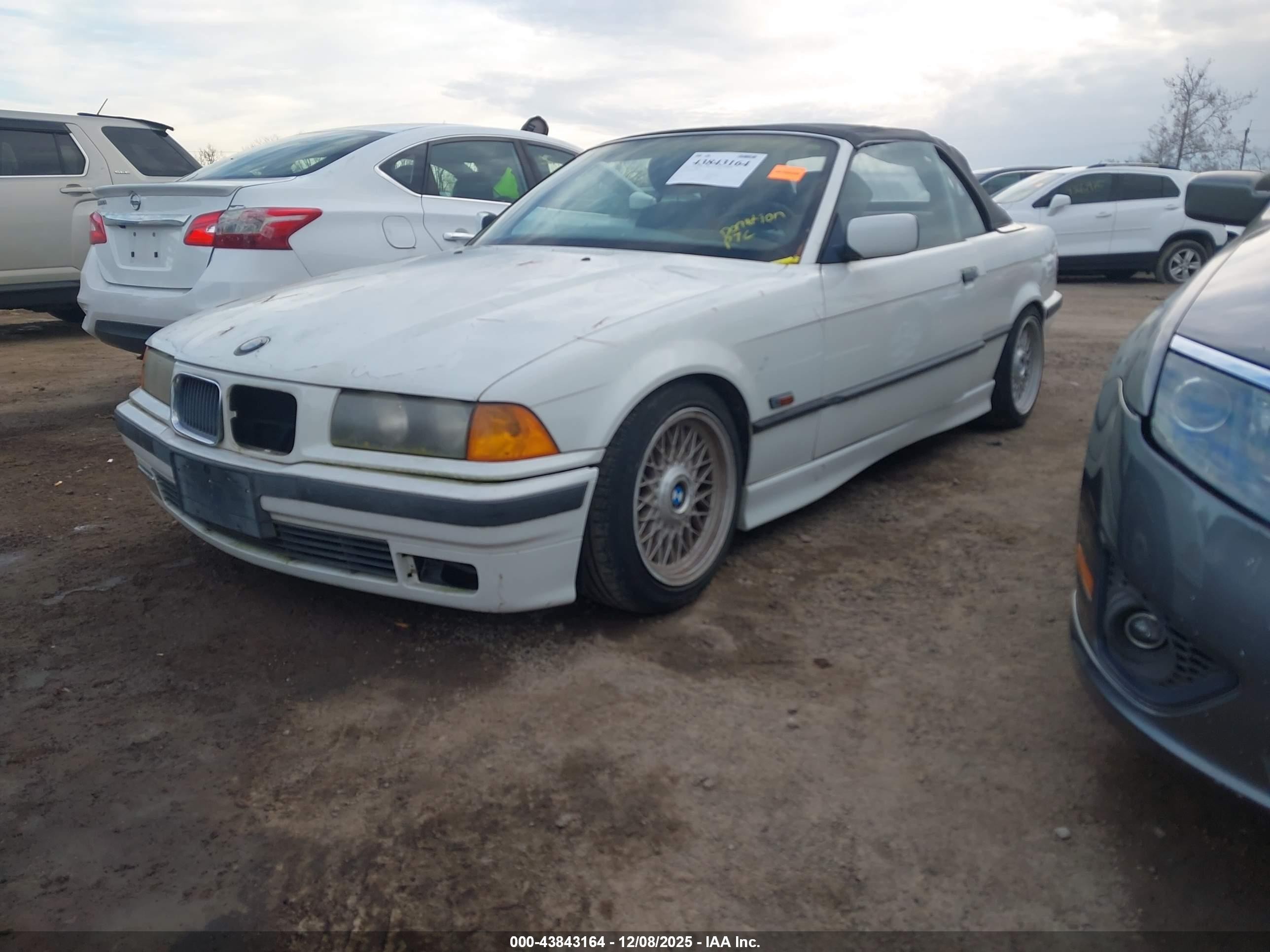 1996 Bmw 318 Ic White vin: WBABH7321TEY00494