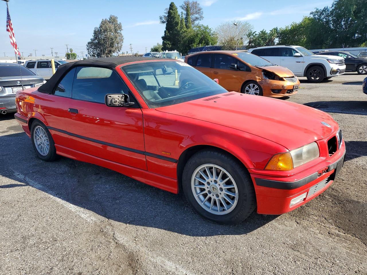 1997 Bmw Motorrad 318 Ic Red vin: WBABH7322VEY01561