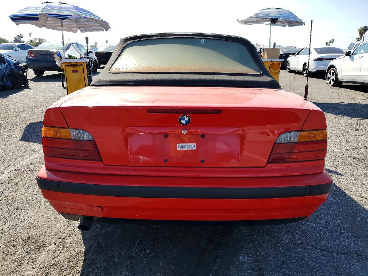 1997 Bmw Motorrad 318 Ic Red vin: WBABH7322VEY01561