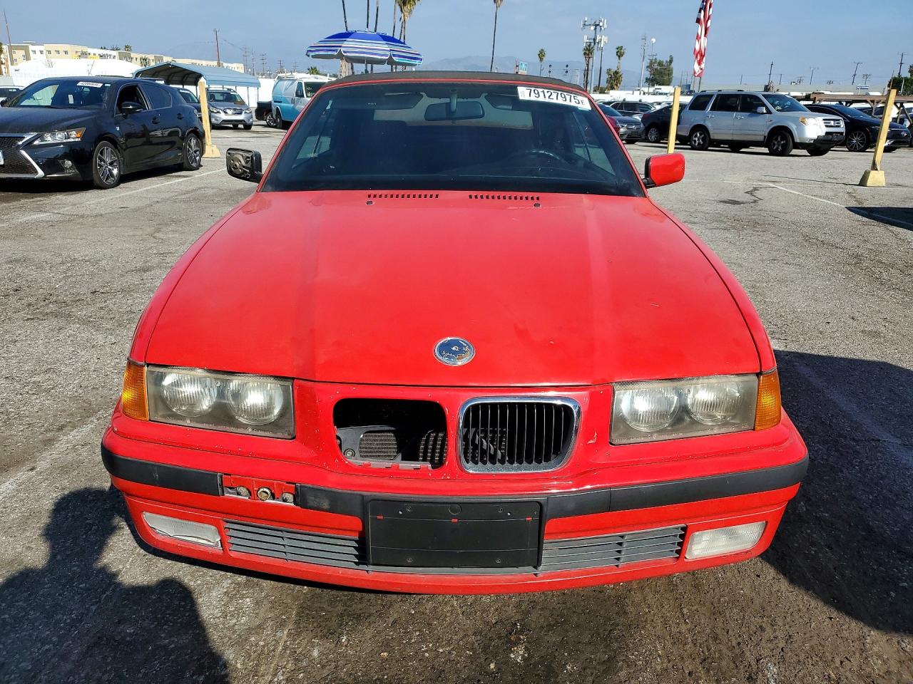 1997 Bmw Motorrad 318 Ic Red vin: WBABH7322VEY01561