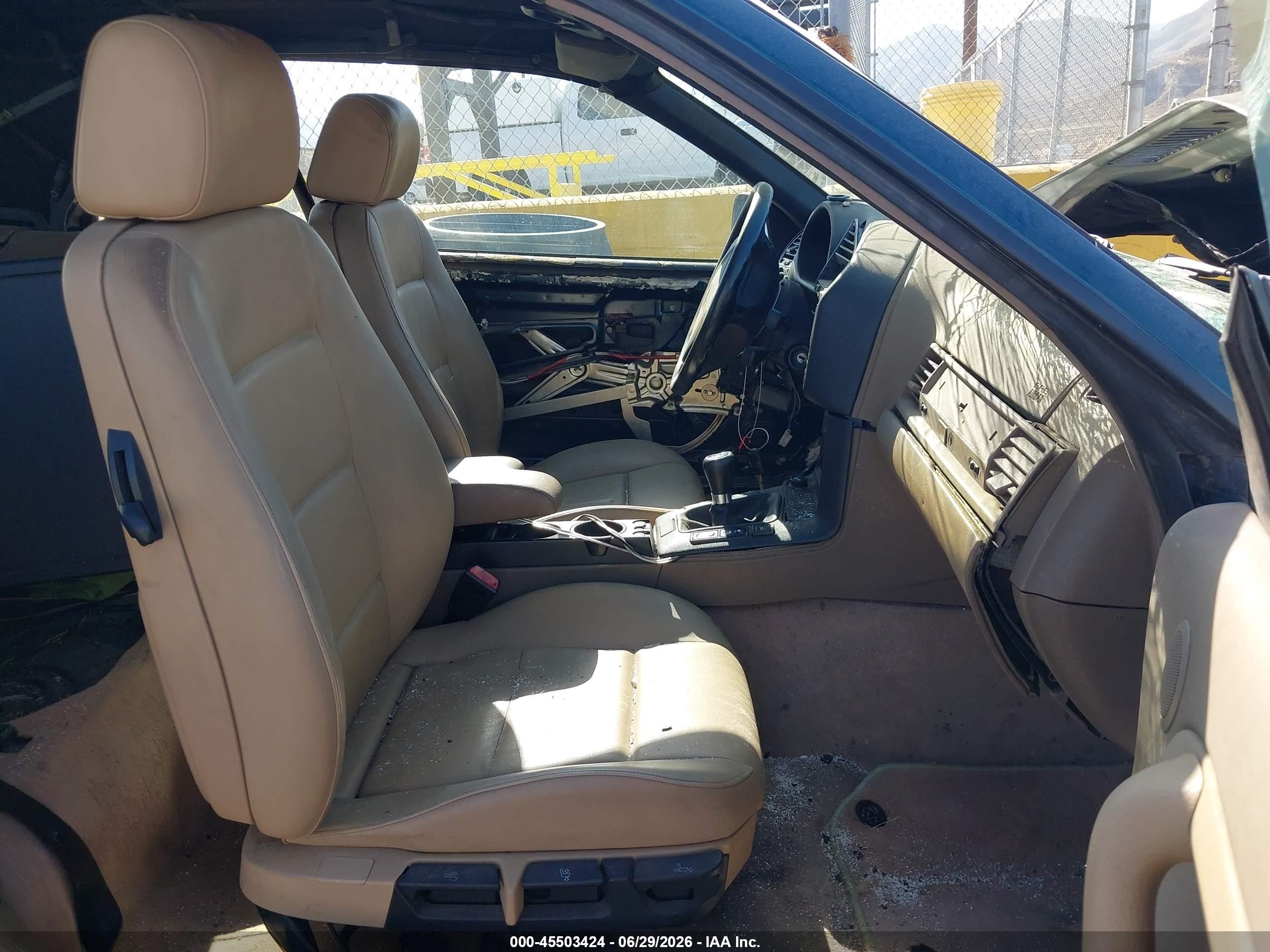 1996 Bmw 318 Ic Green vin: WBABH7324TEY00067