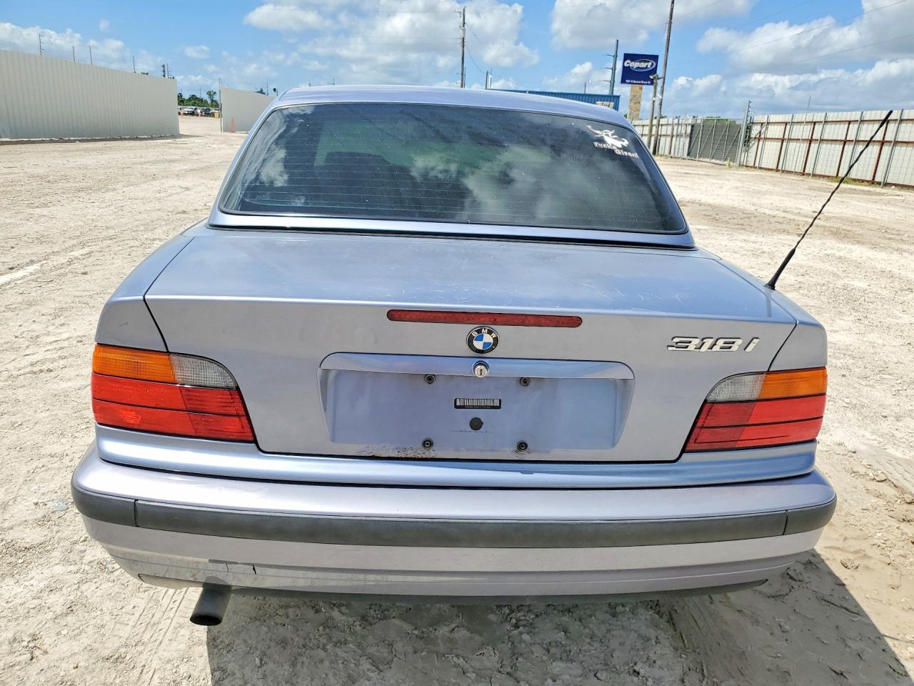1997 Bmw 318 Ic Blue vin: WBABH7326VEY02406