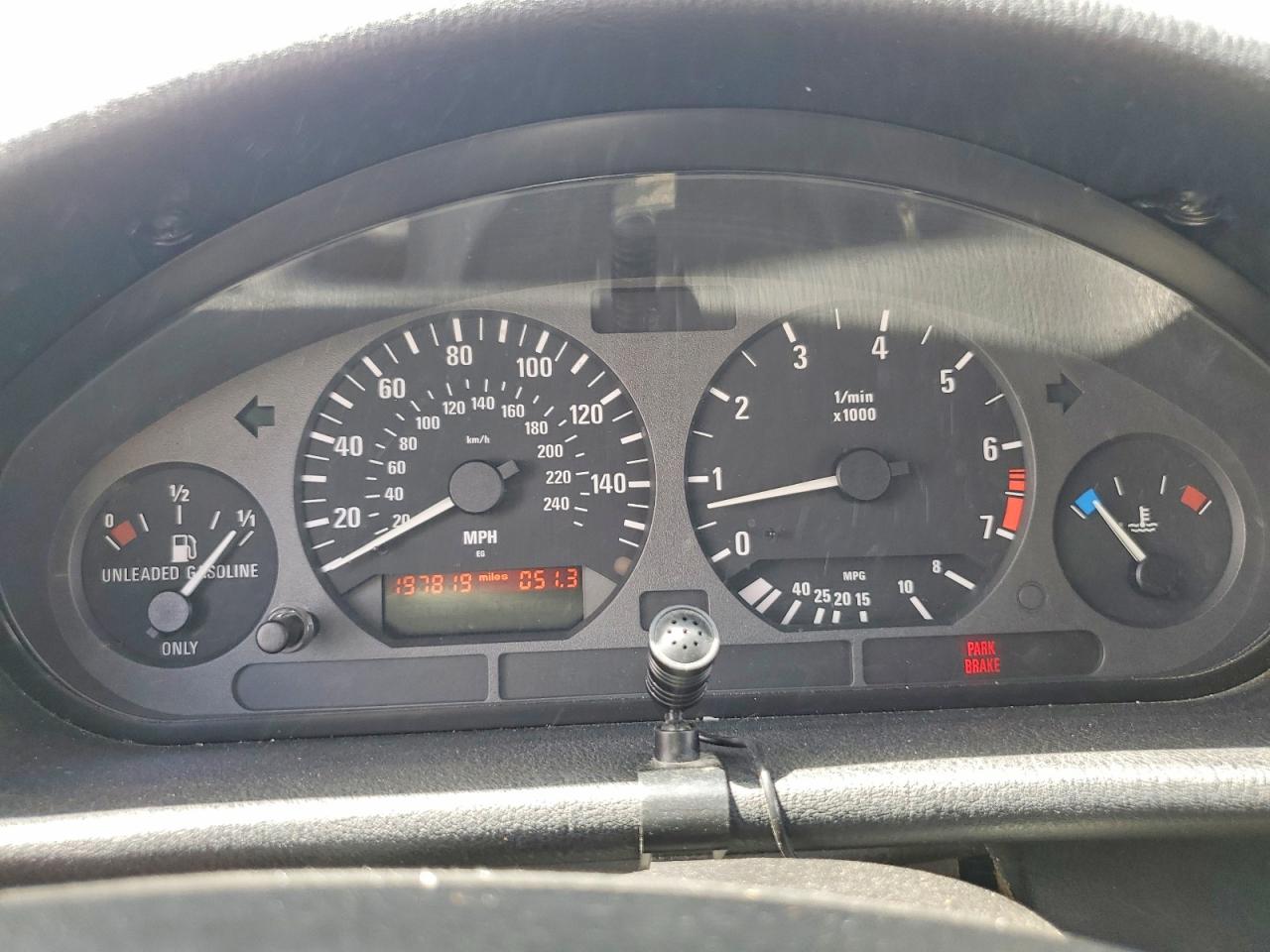 1997 Bmw 318 Ic Blue vin: WBABH7326VEY02406