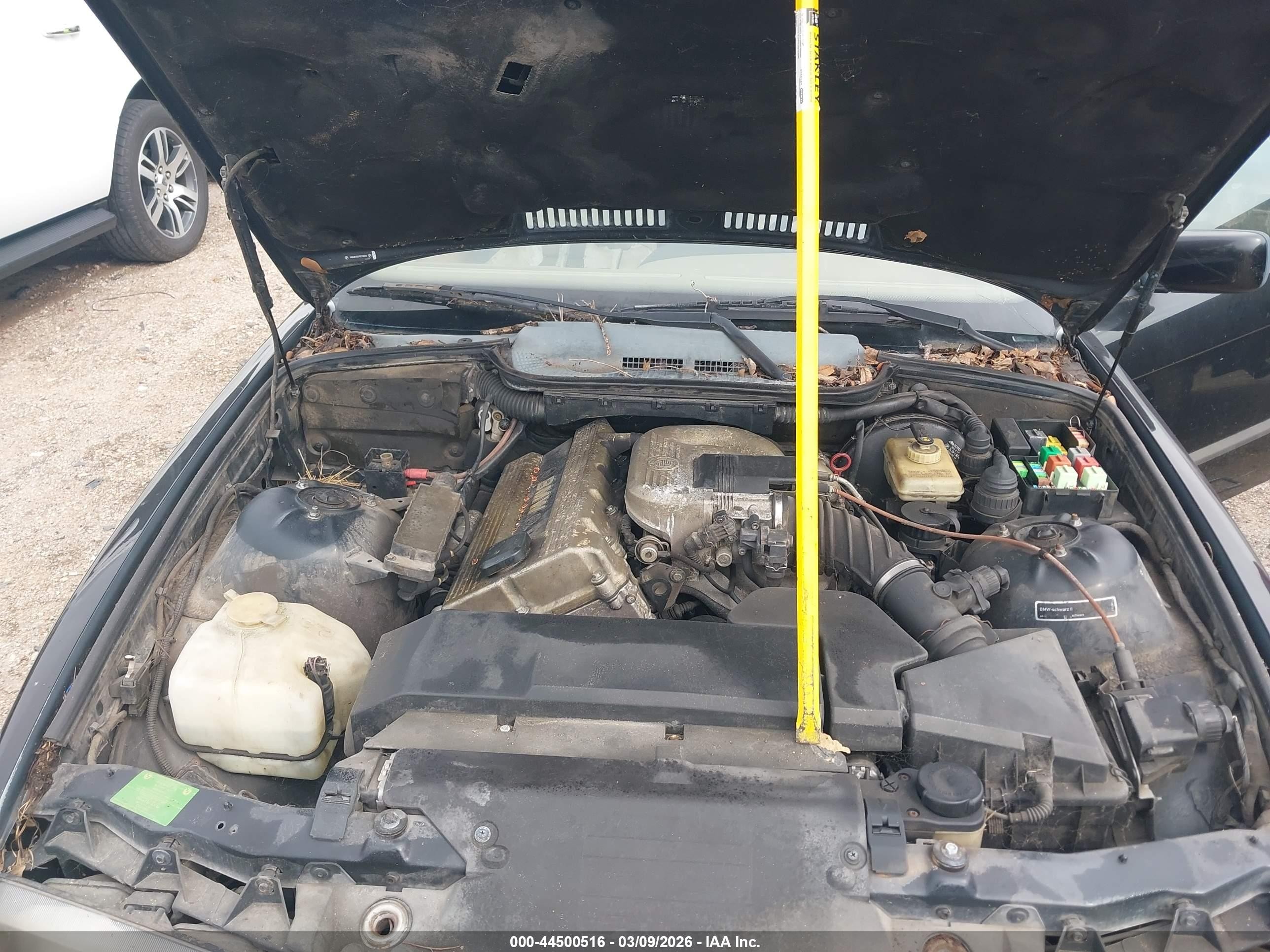 1996 Bmw 318 Ic Black vin: WBABH7329TEY00243