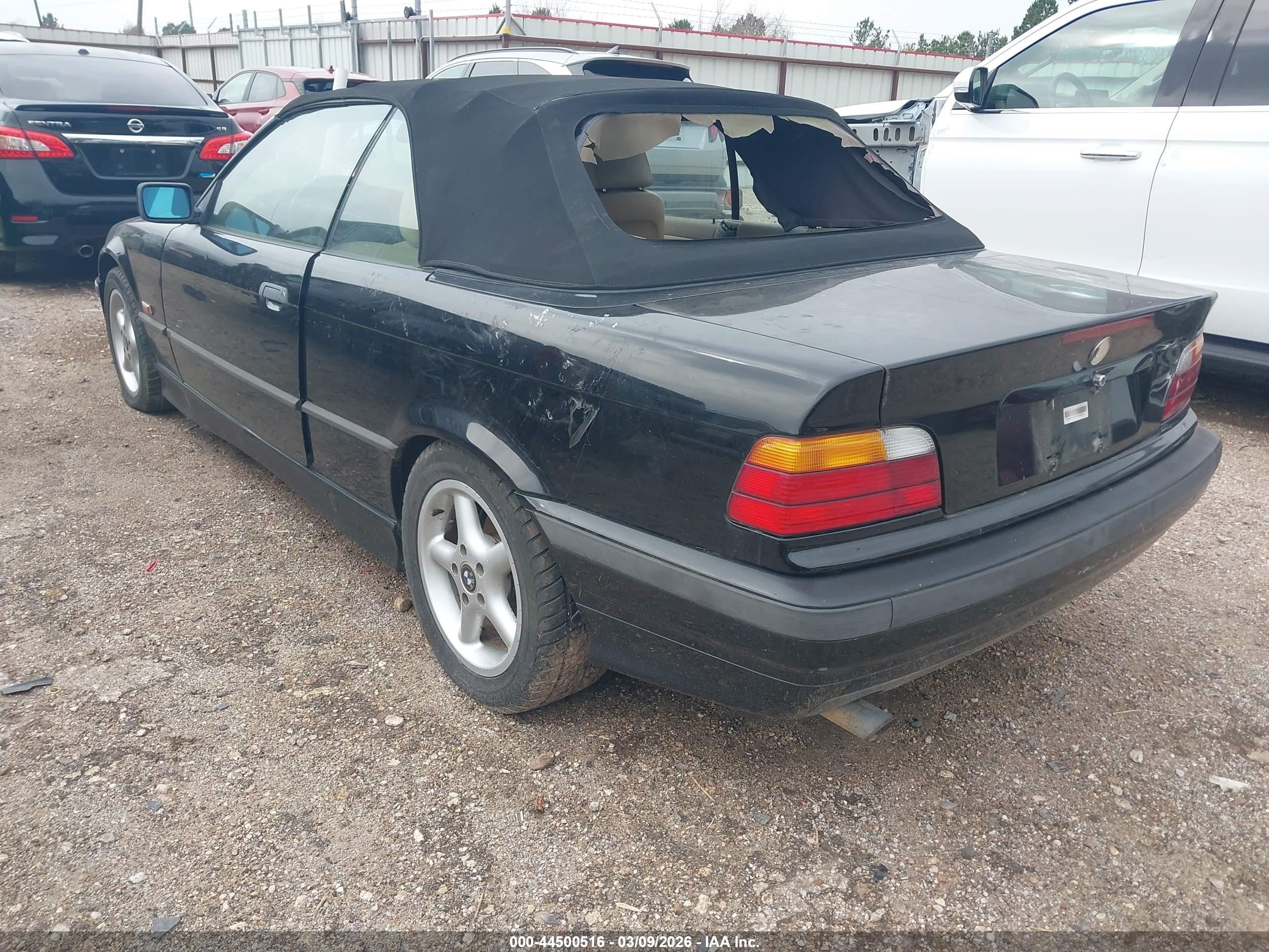 1996 Bmw 318 Ic Black vin: WBABH7329TEY00243