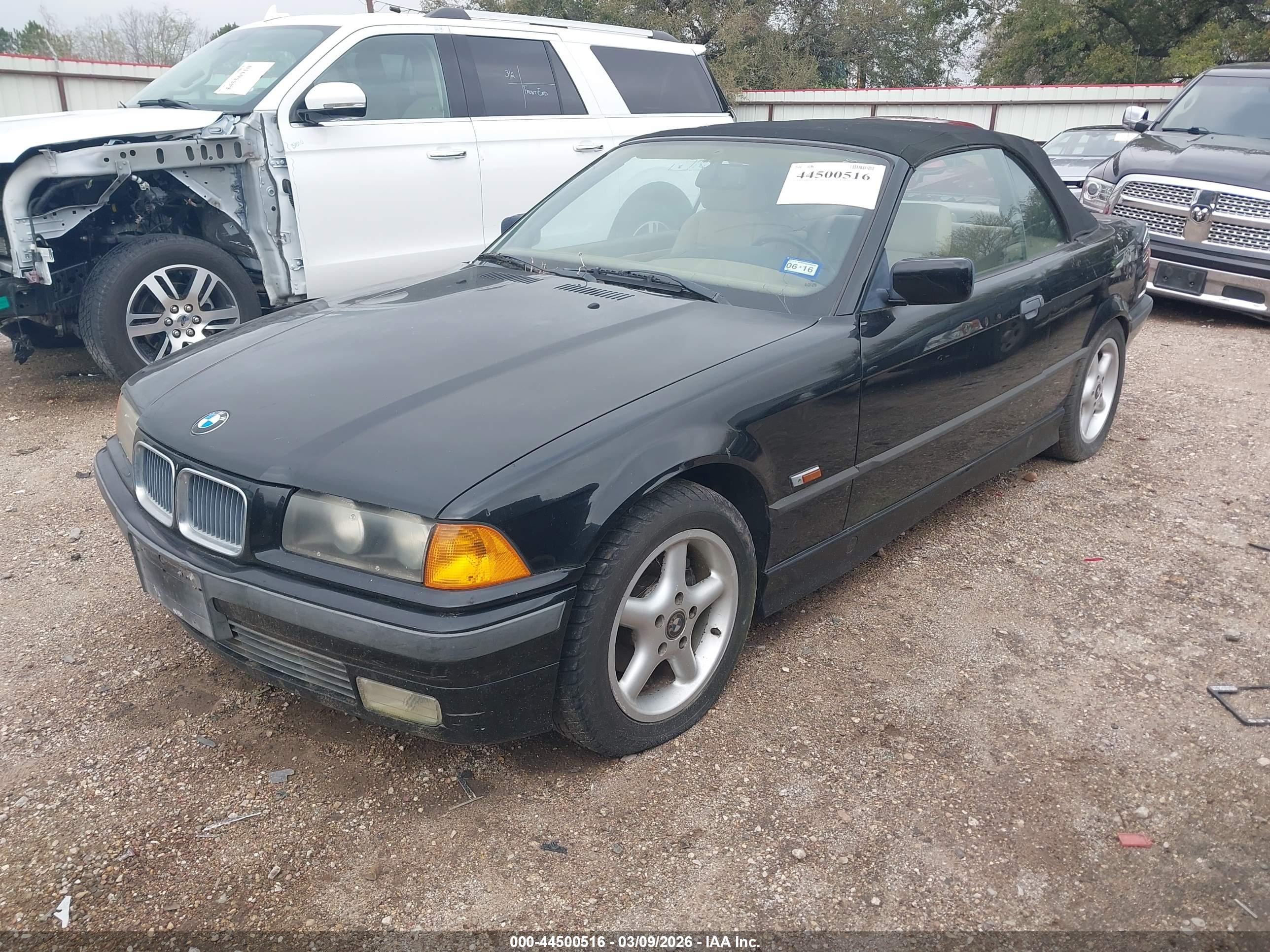 1996 Bmw 318 Ic Black vin: WBABH7329TEY00243
