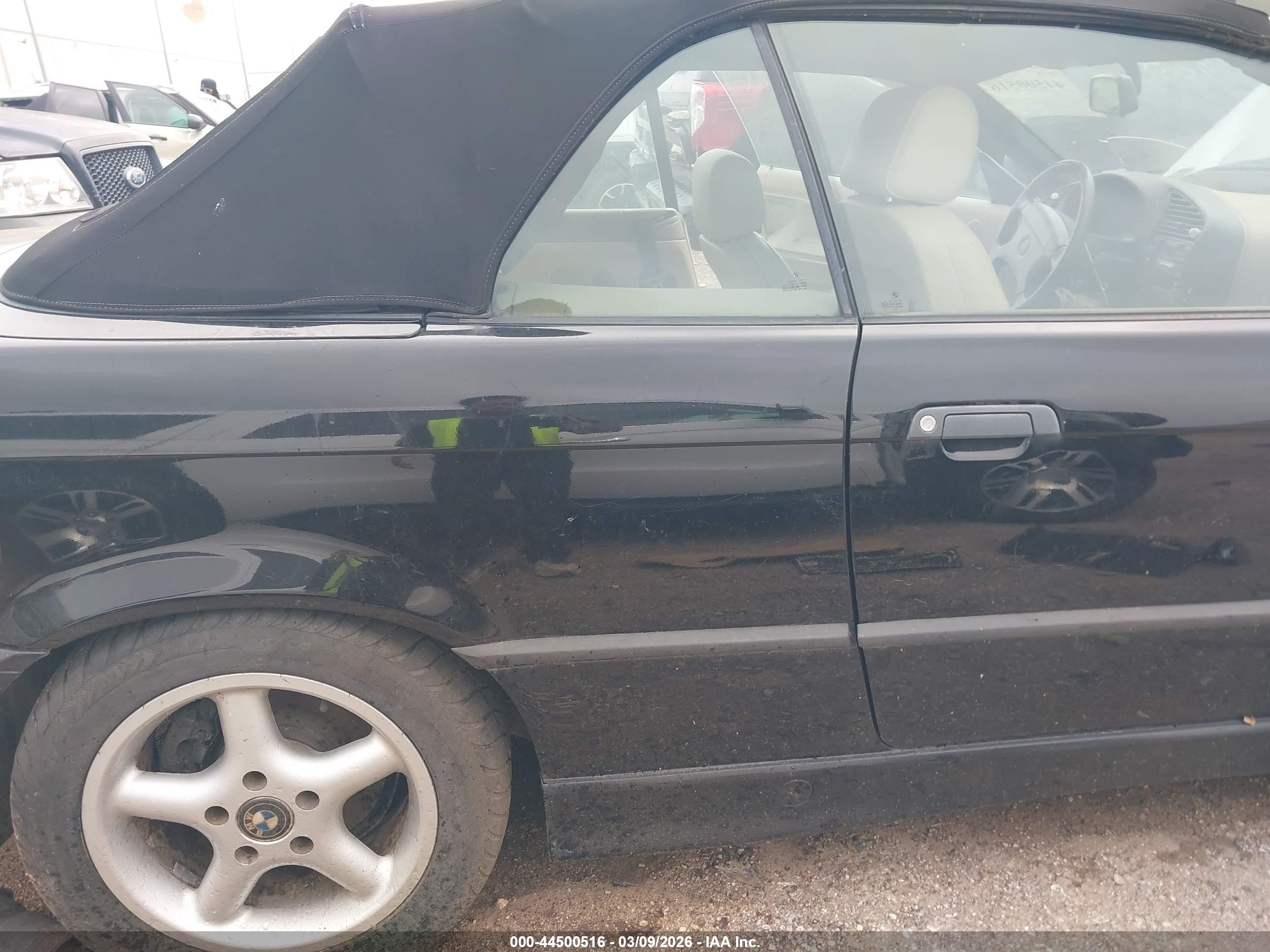 1996 Bmw 318 Ic Black vin: WBABH7329TEY00243