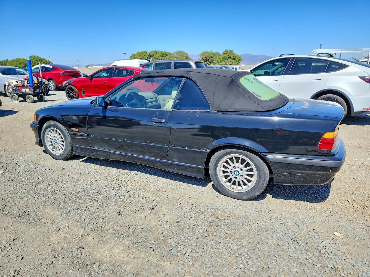 1996 Bmw 318 Ic Automatic Black vin: WBABH8322TEY10943
