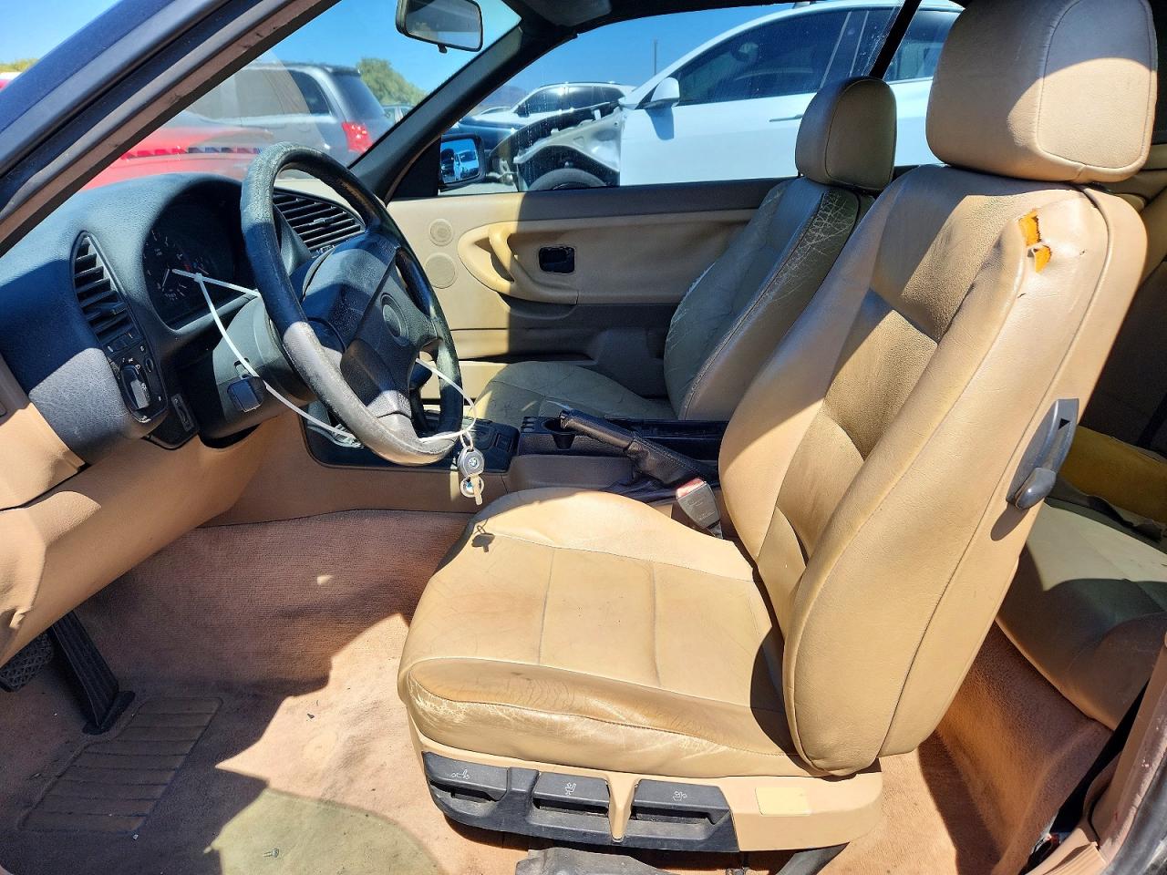 1996 Bmw 318 Ic Automatic Black vin: WBABH8322TEY10943