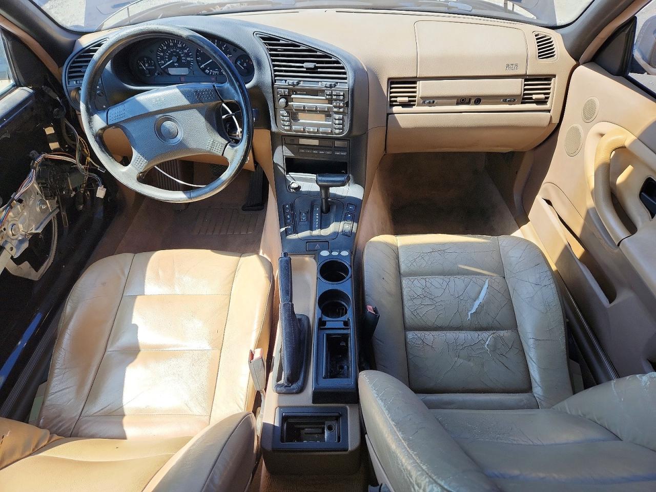 1996 Bmw 318 Ic Automatic Black vin: WBABH8322TEY10943