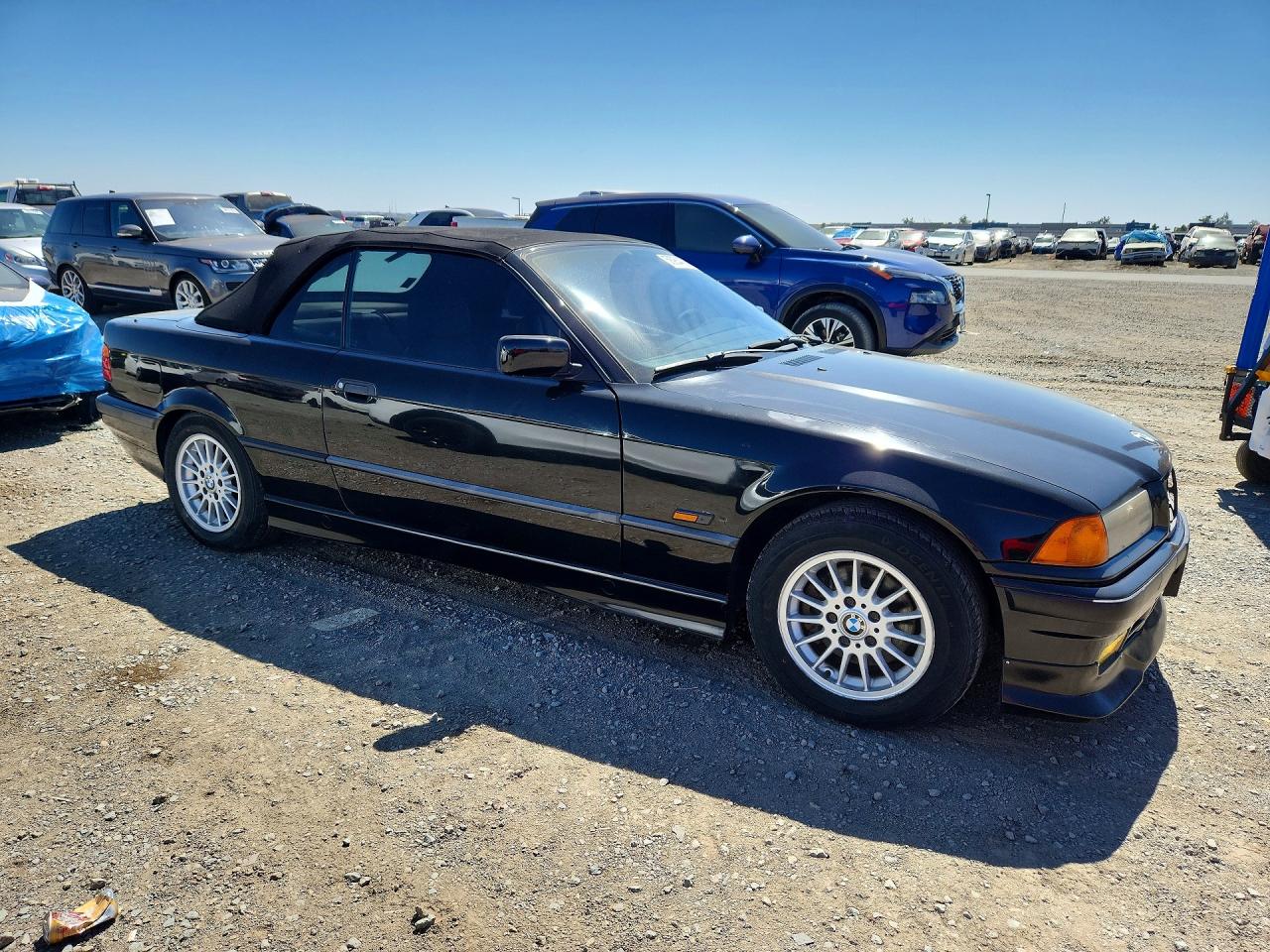1996 Bmw 318 Ic Automatic Black vin: WBABH8322TEY10943