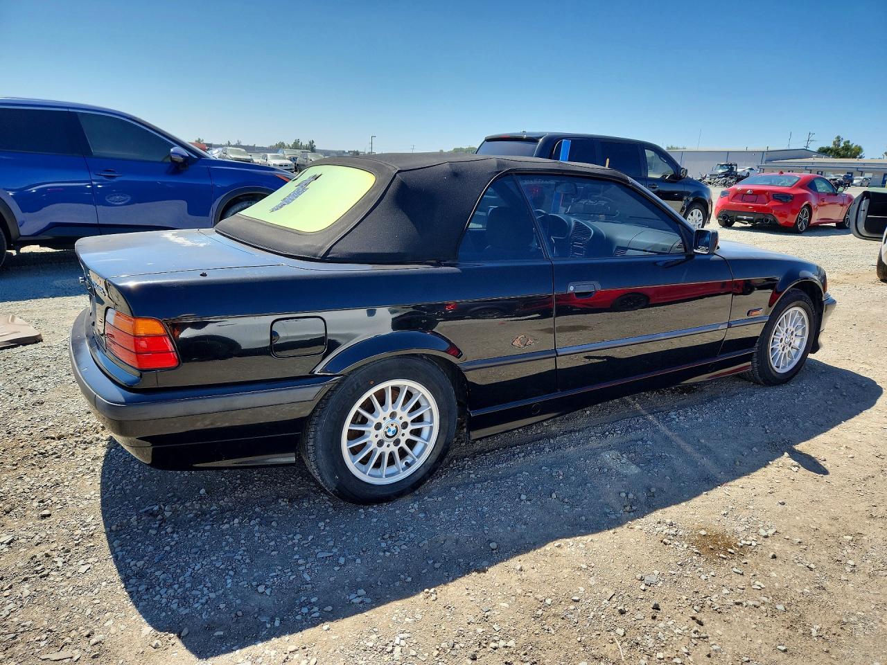 1996 Bmw 318 Ic Automatic Black vin: WBABH8322TEY10943