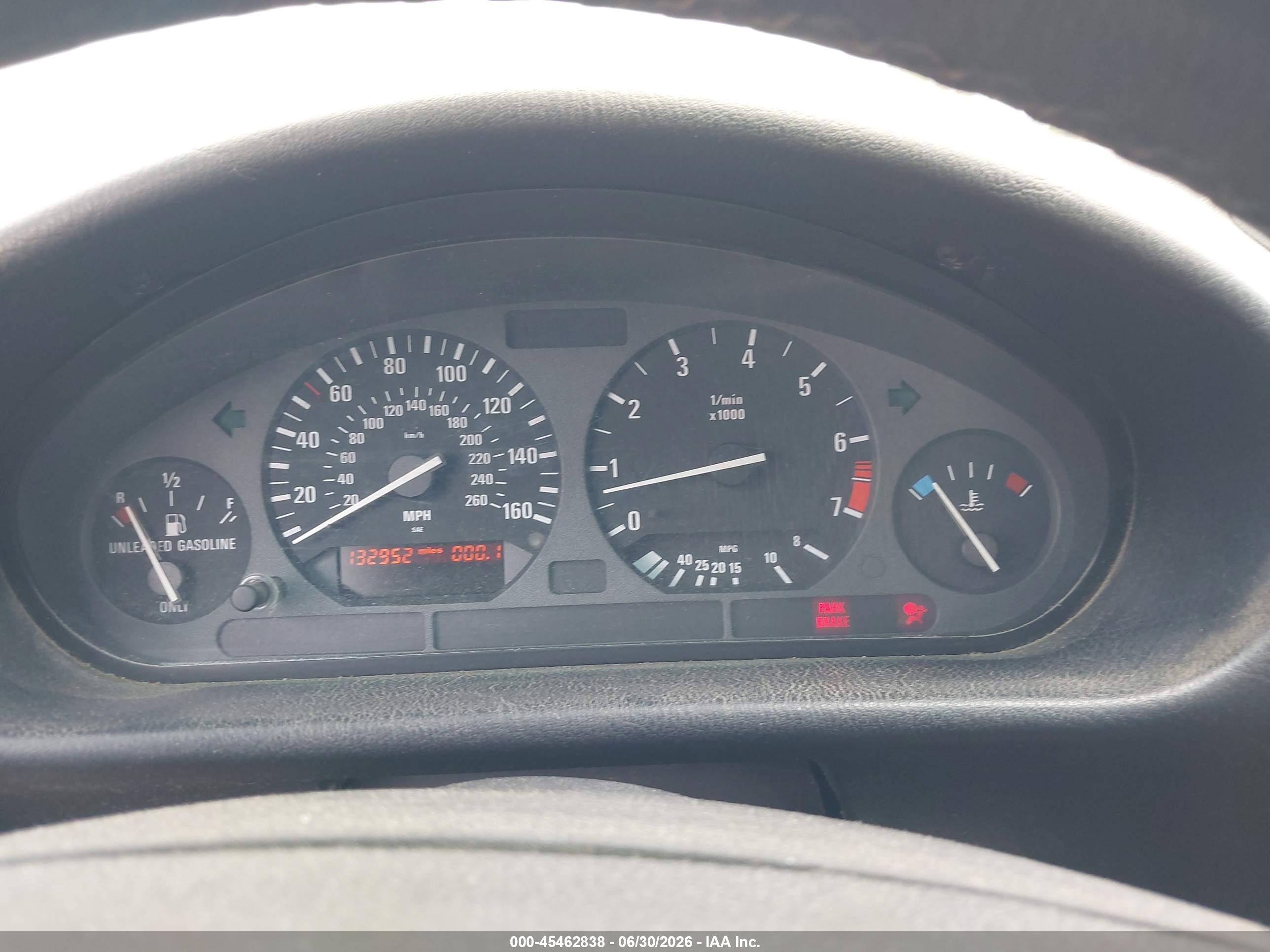 1995 Bmw 325 Ic Automatic Черный vin: WBABJ6320SJD38310