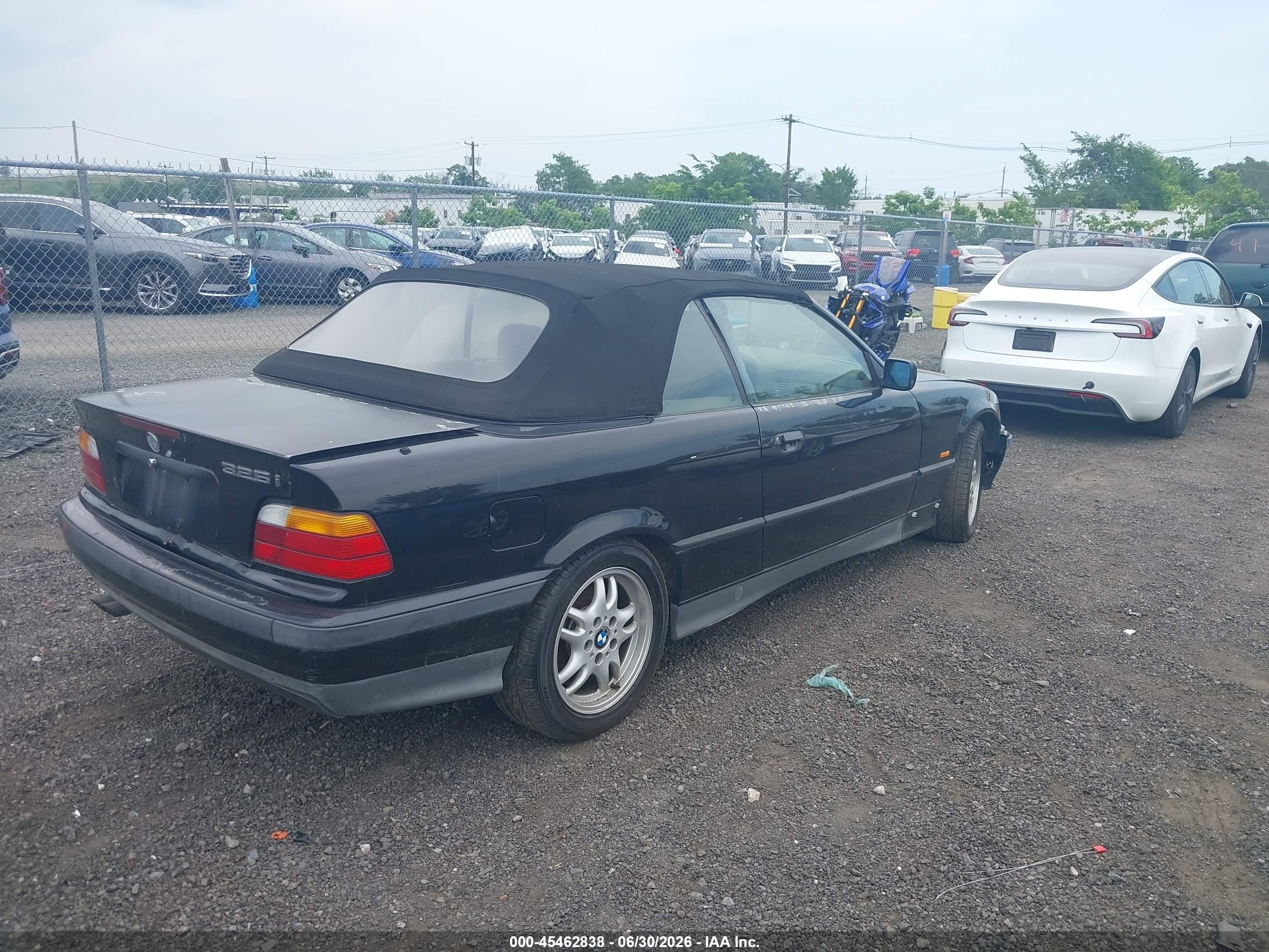 1995 Bmw 325 Ic Automatic Черный vin: WBABJ6320SJD38310