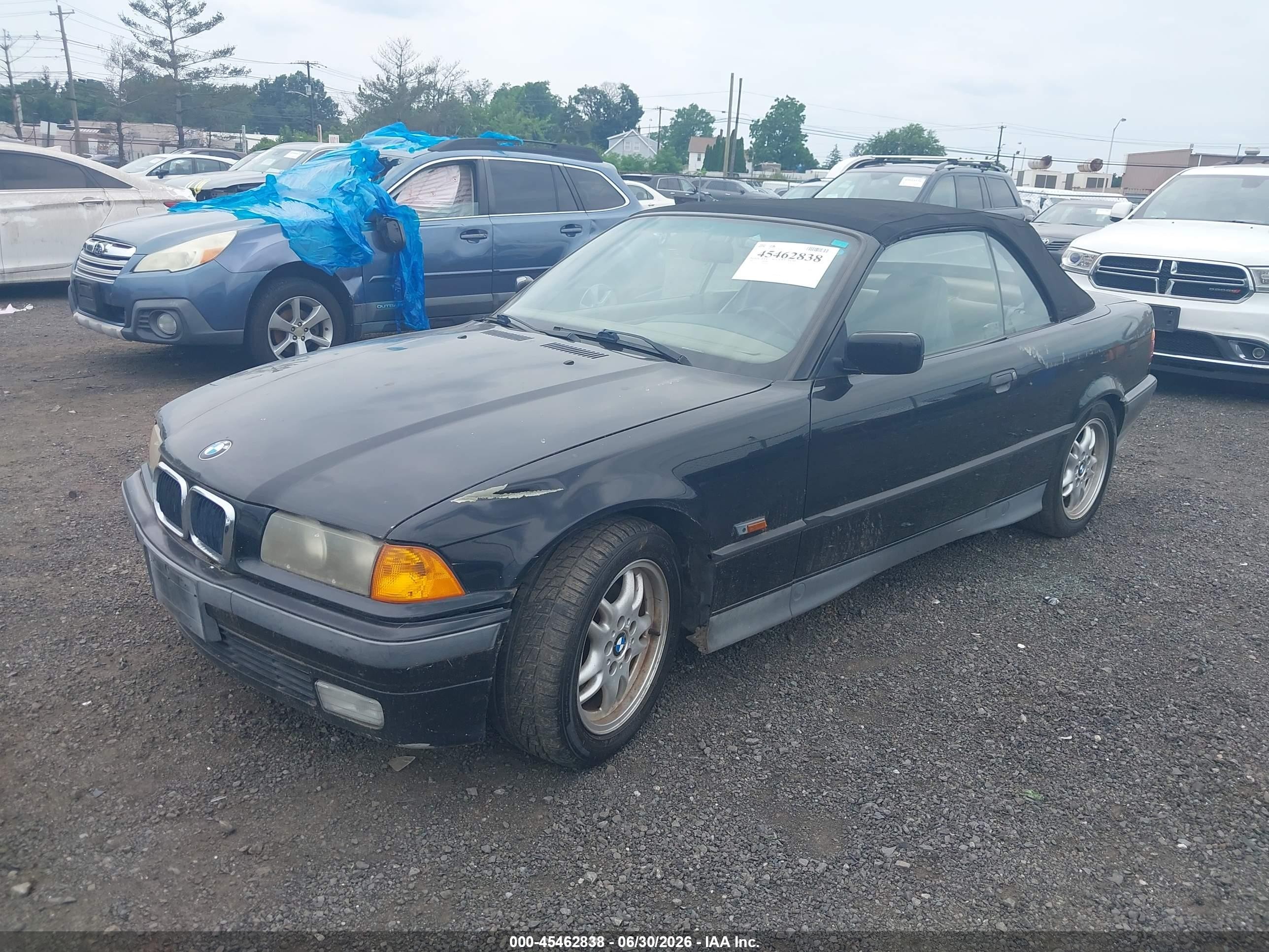 1995 Bmw 325 Ic Automatic Черный vin: WBABJ6320SJD38310