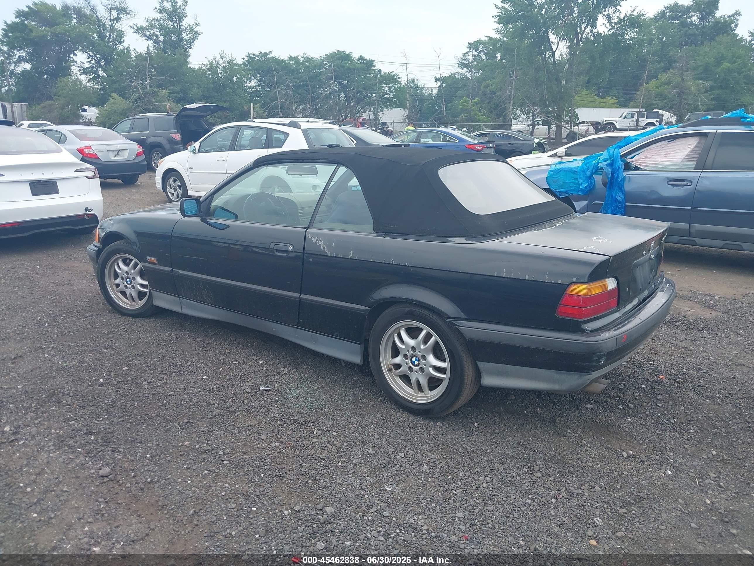 1995 Bmw 325 Ic Automatic Черный vin: WBABJ6320SJD38310
