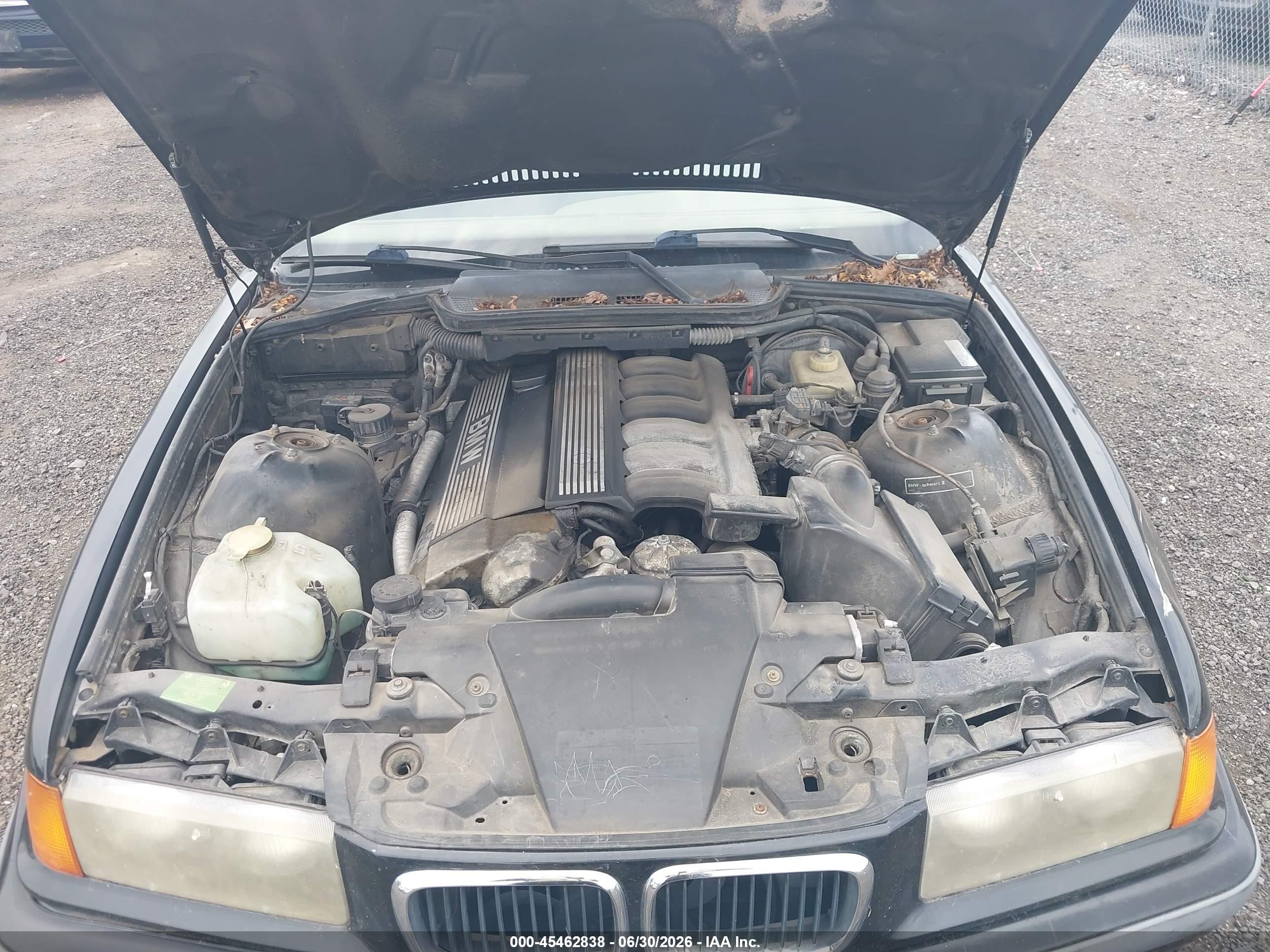 1995 Bmw 325 Ic Automatic Черный vin: WBABJ6320SJD38310