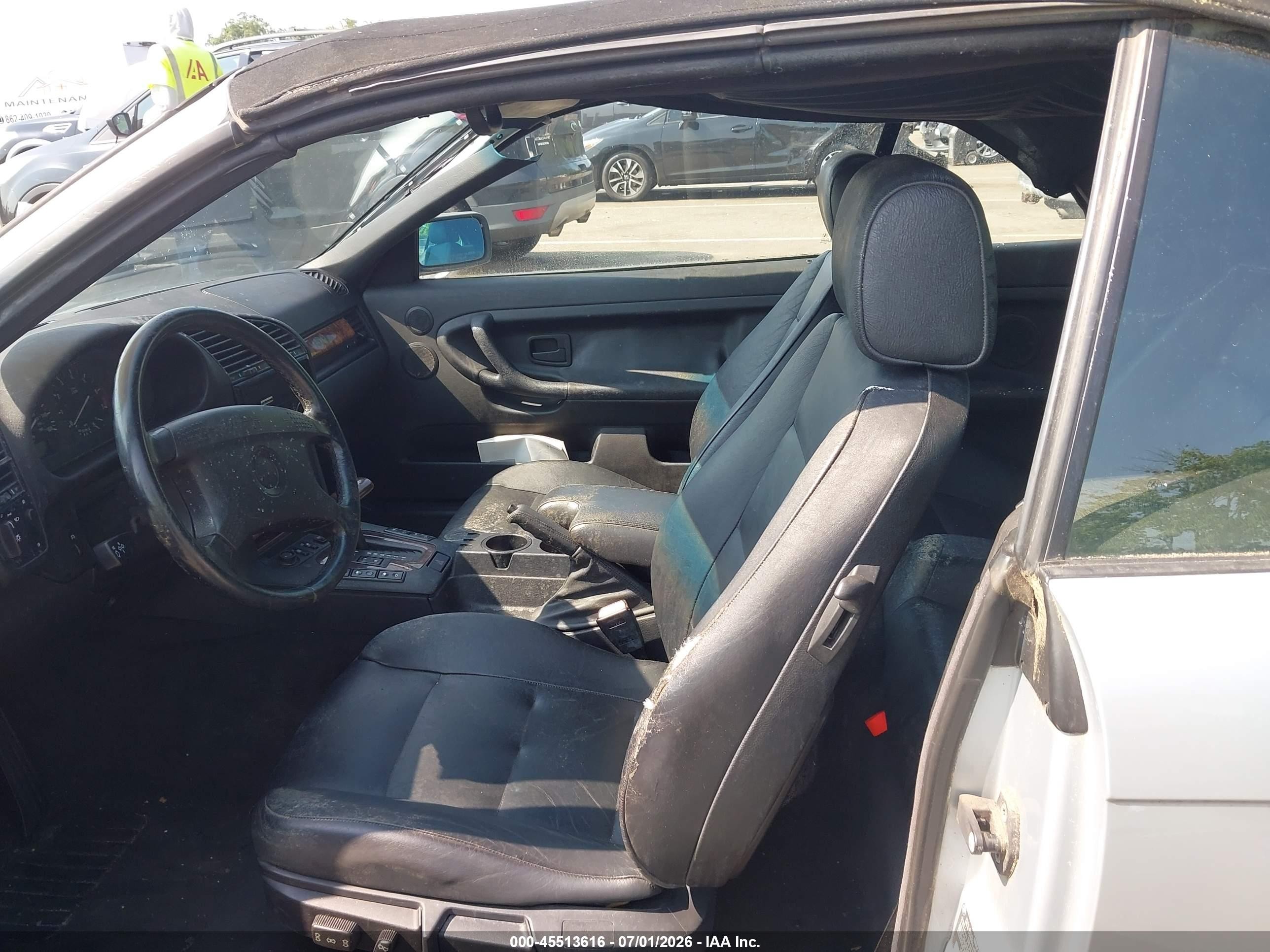 1995 Bmw 325 Ic Automatic Silver vin: WBABJ6320SJD42793