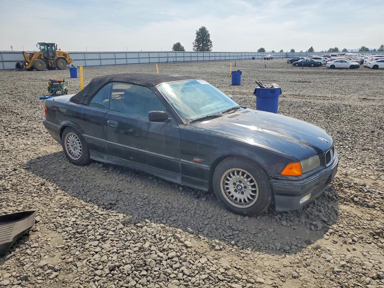 1994 Bmw 325 Ic Automatic Black vin: WBABJ6321RJD37015