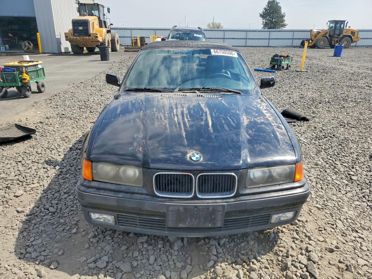 1994 Bmw 325 Ic Automatic Black vin: WBABJ6321RJD37015