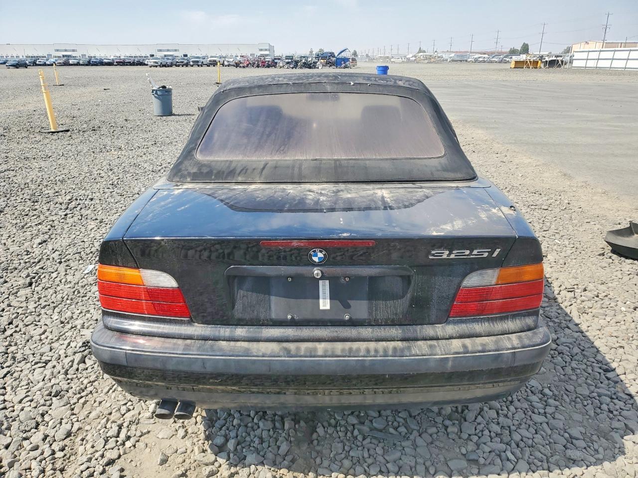 1994 Bmw 325 Ic Automatic Black vin: WBABJ6321RJD37015