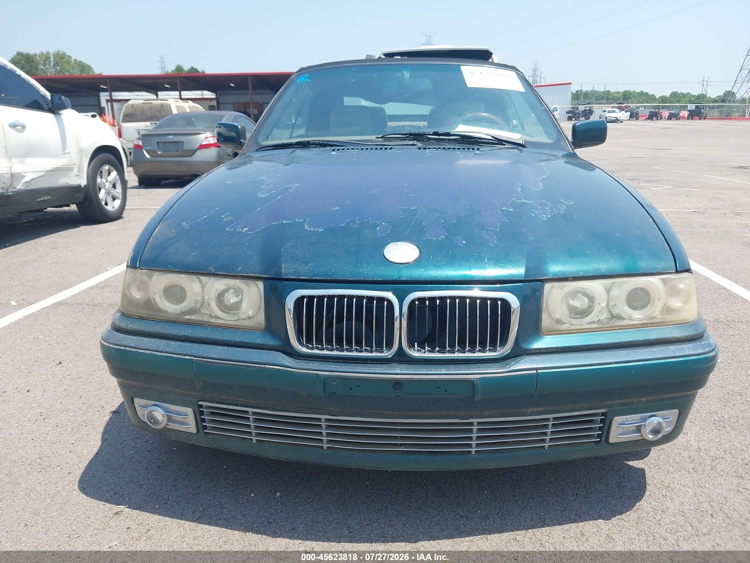 1995 Bmw 325 Ic Automatic Green vin: WBABJ6321SJD42463