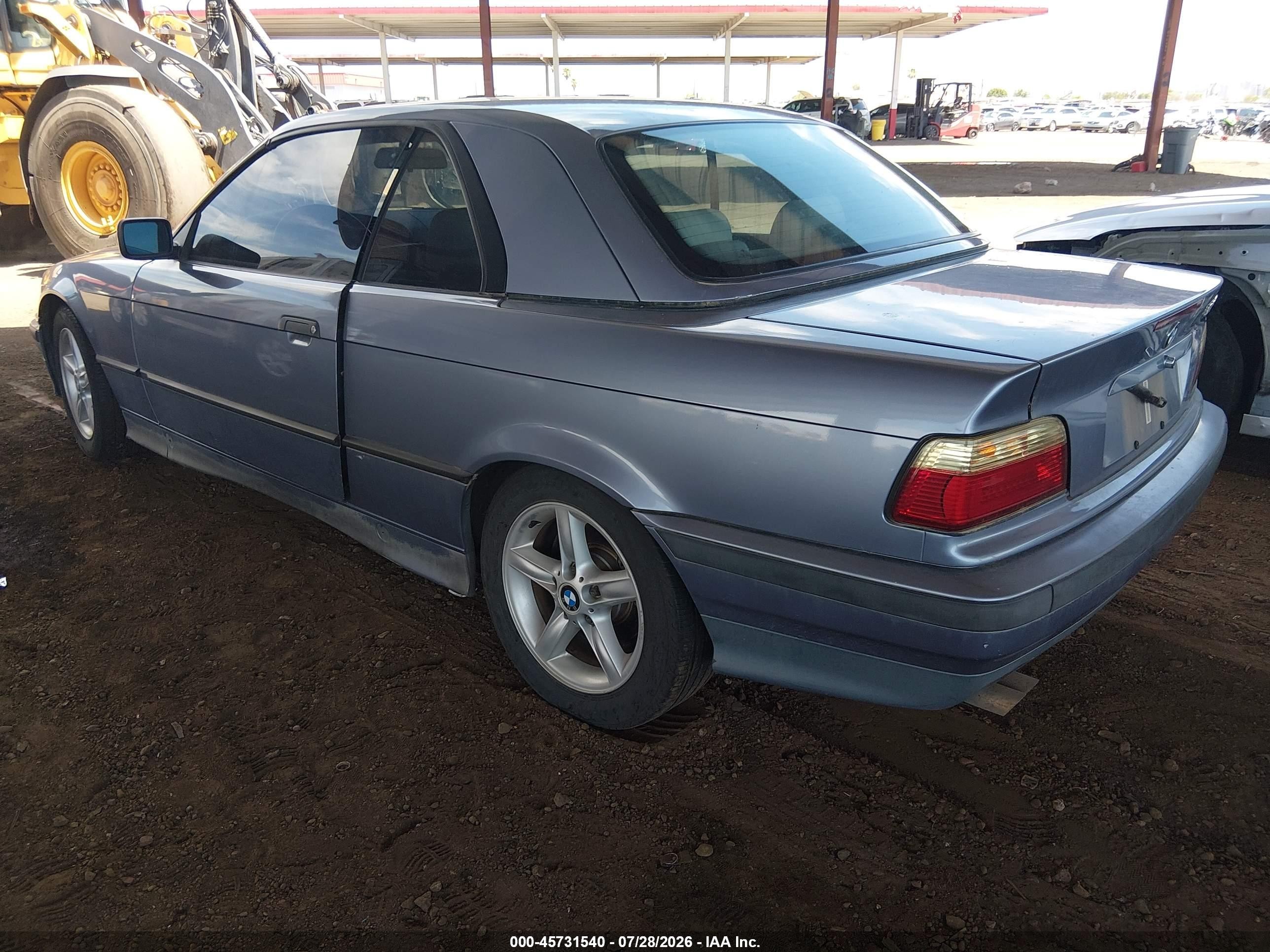 1994 Bmw 325 Ic Automatic Blue vin: WBABJ6323RJD35220