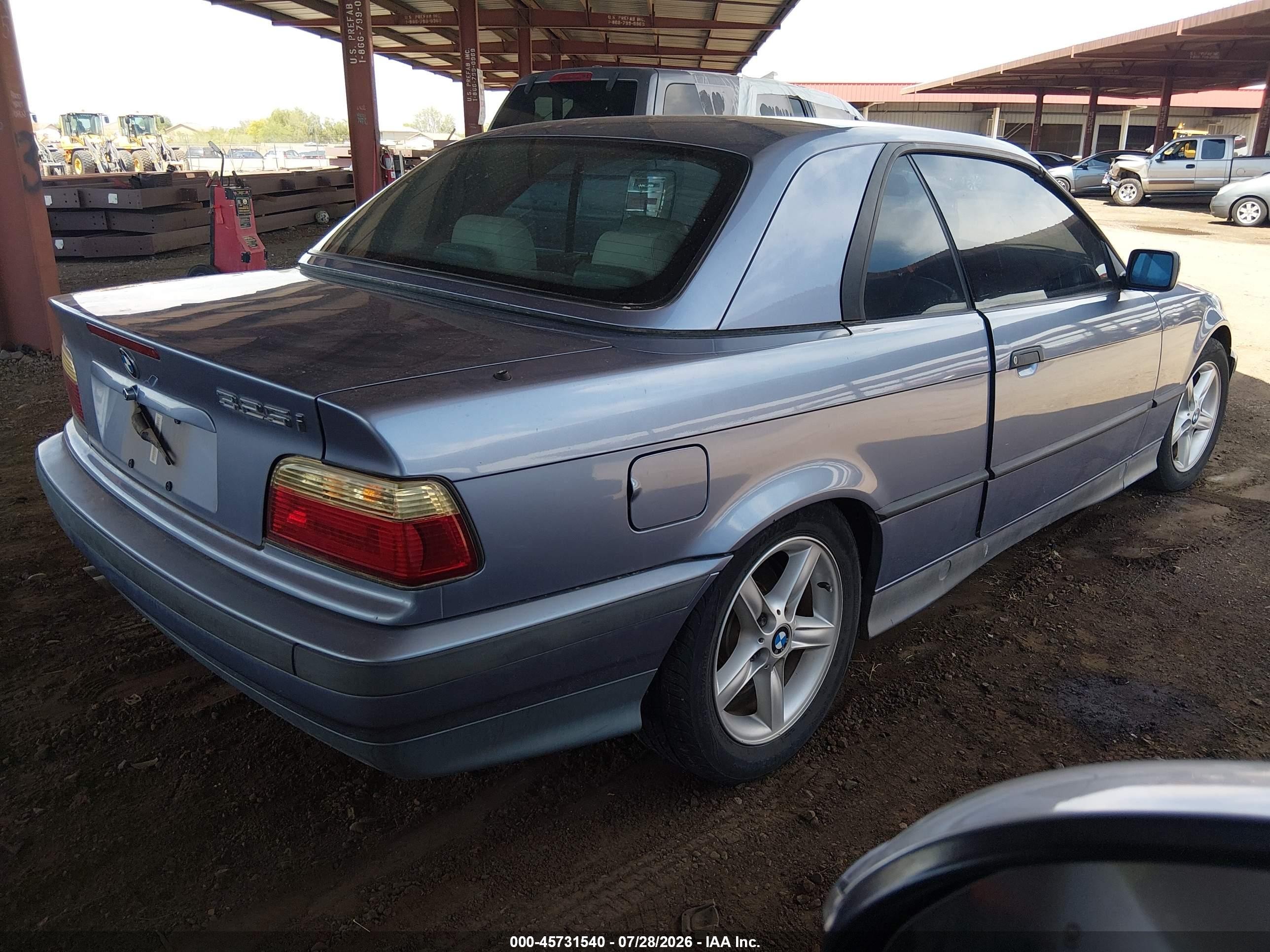 1994 Bmw 325 Ic Automatic Blue vin: WBABJ6323RJD35220