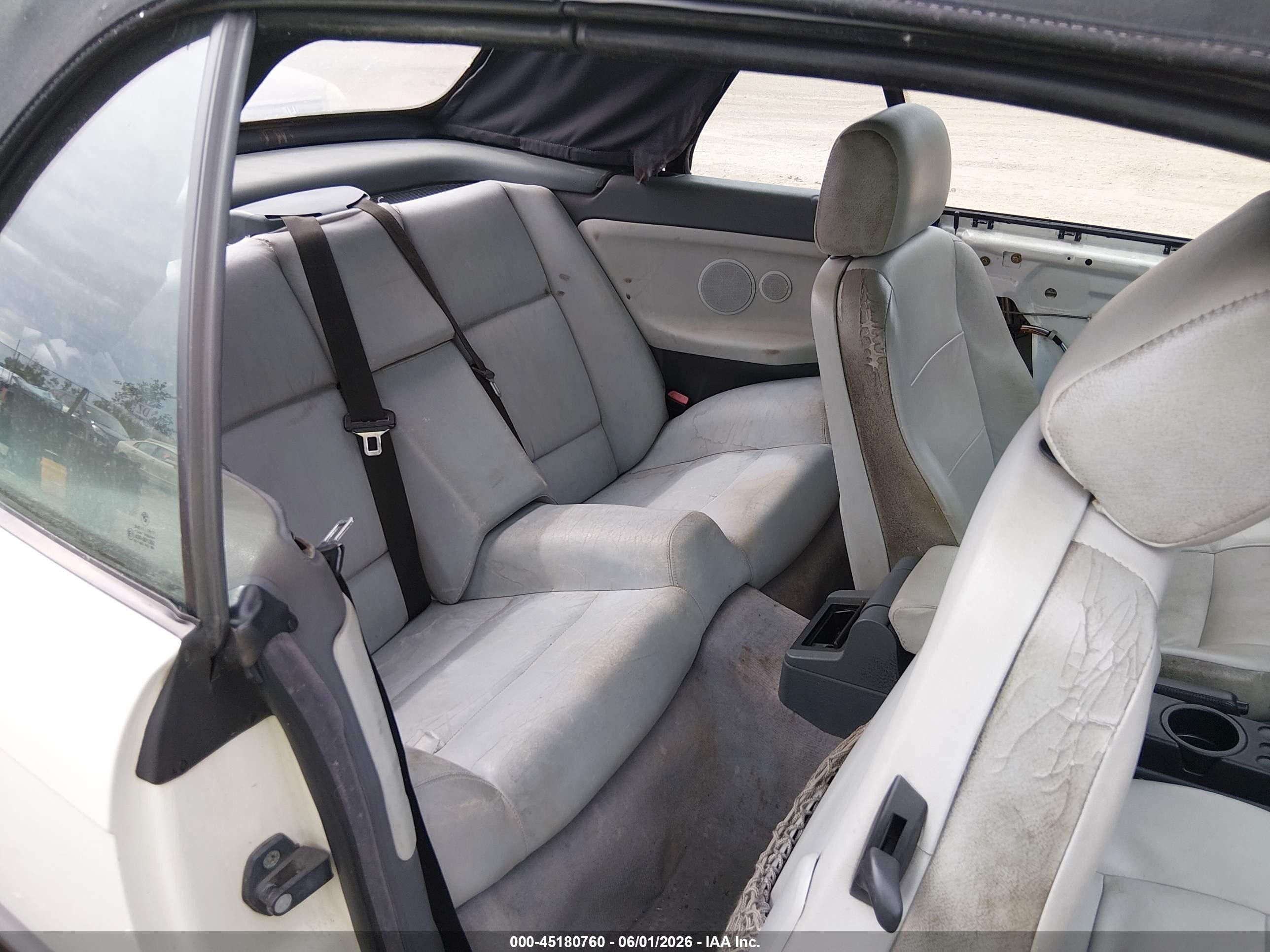 1995 Bmw 325 Ic Automatic White vin: WBABJ6329SJD41626