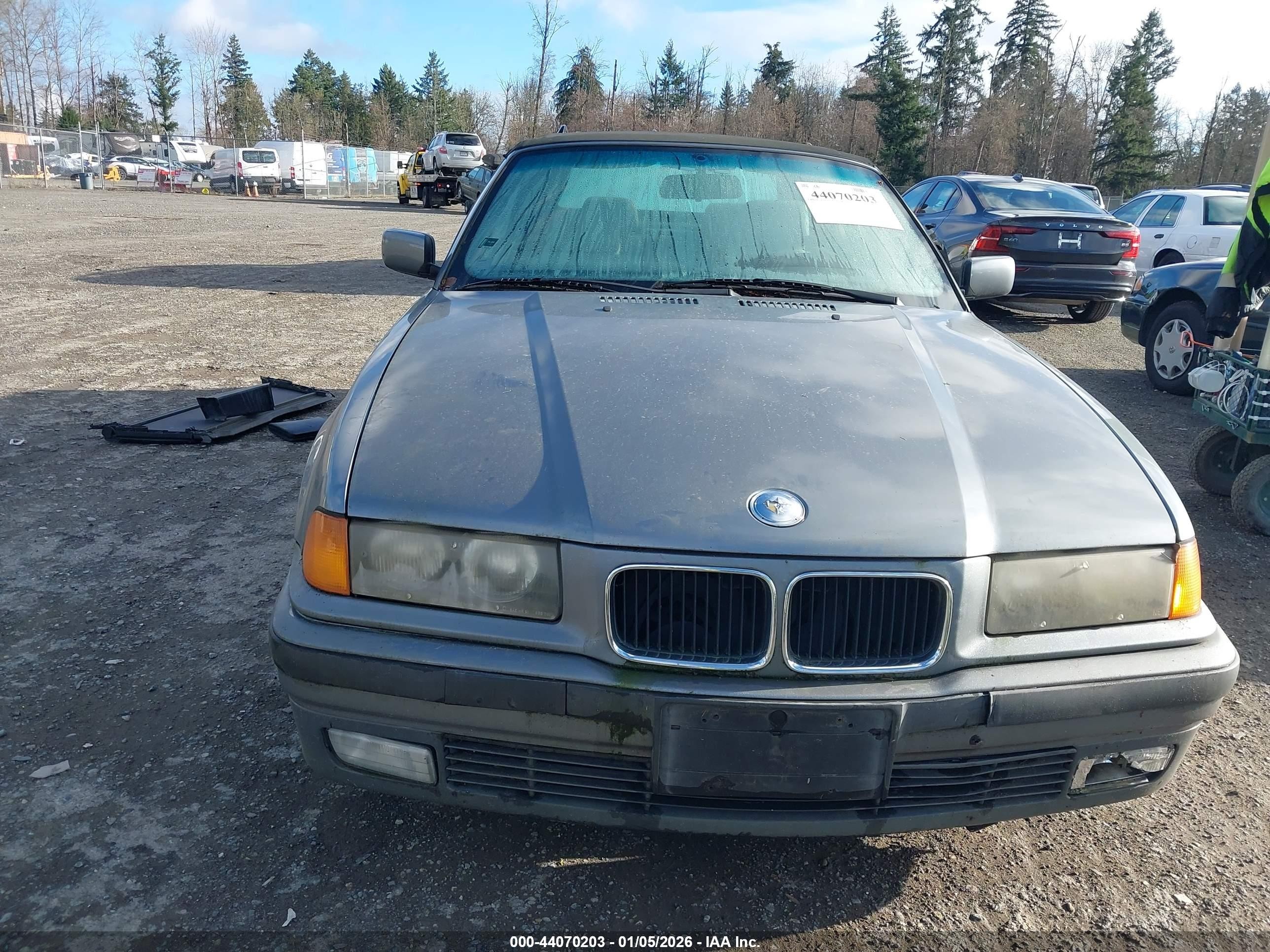 1995 Bmw 325 Ic Automatic Blue vin: WBABJ6329SJD41903