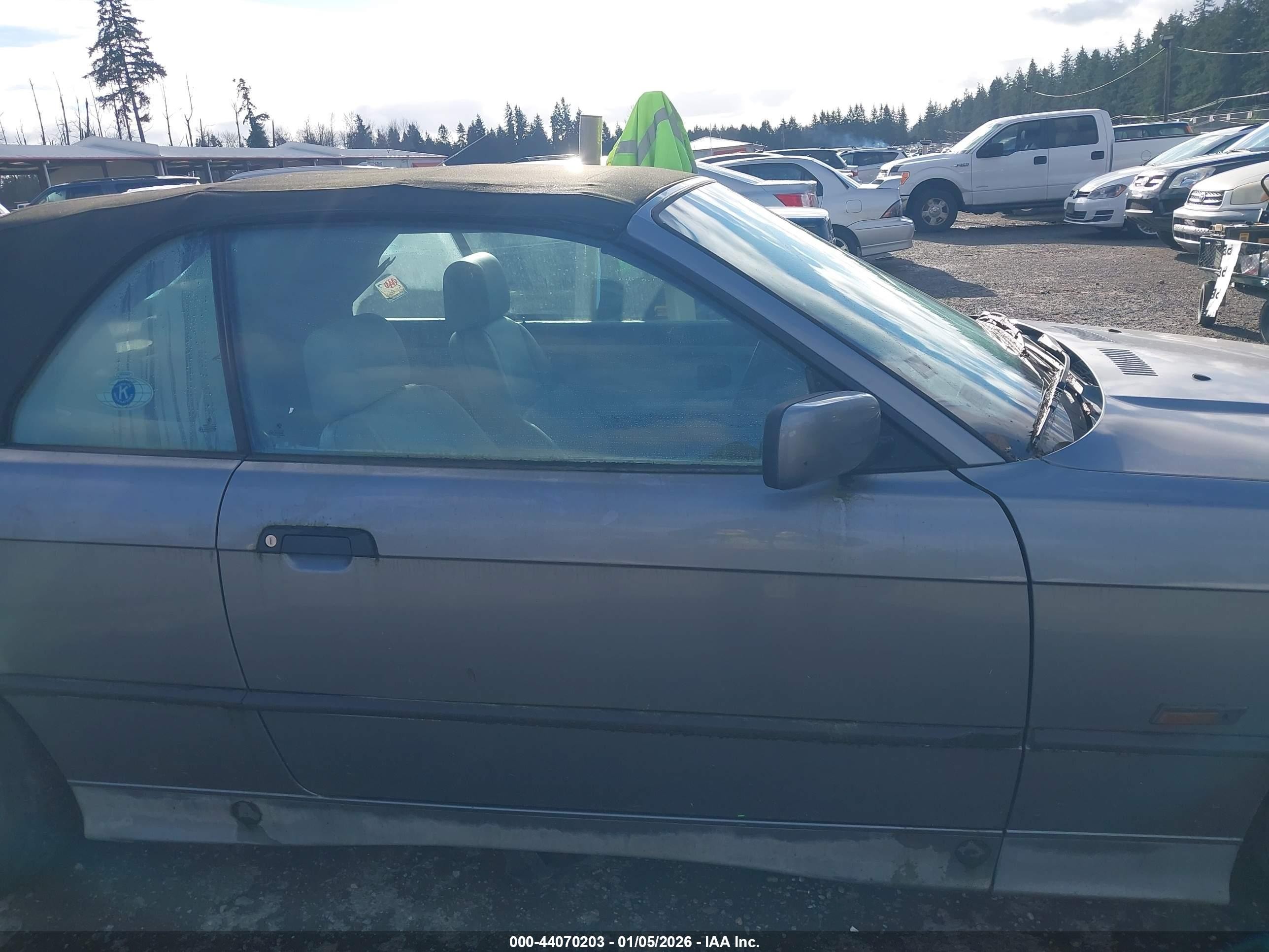 1995 Bmw 325 Ic Automatic Blue vin: WBABJ6329SJD41903