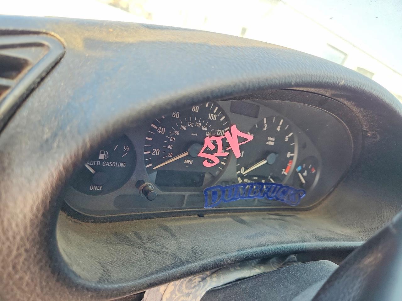 1995 Bmw 325 Ic Automatic Black vin: WBABJ6329SJD44350